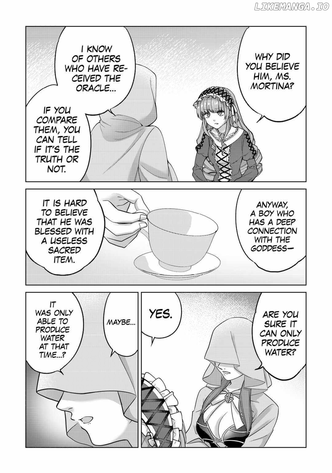 After Receiving the Sacred Item “Cup” That Can Only Produce Water, I Decided To Live Freely in Barren Land Chapter 19 - page 23