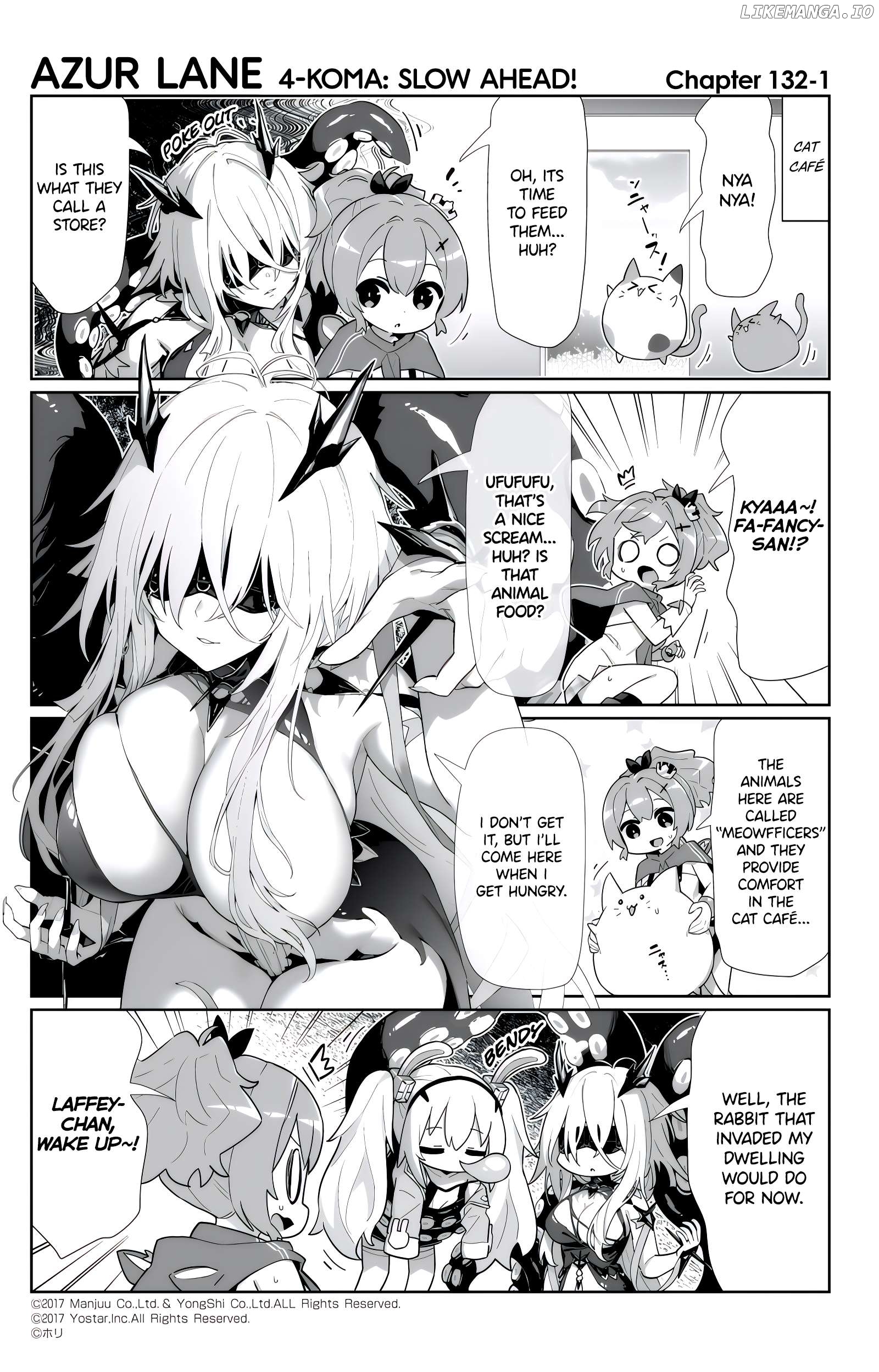 Azur Lane 4-Koma: Slow Ahead Chapter 132 - page 1