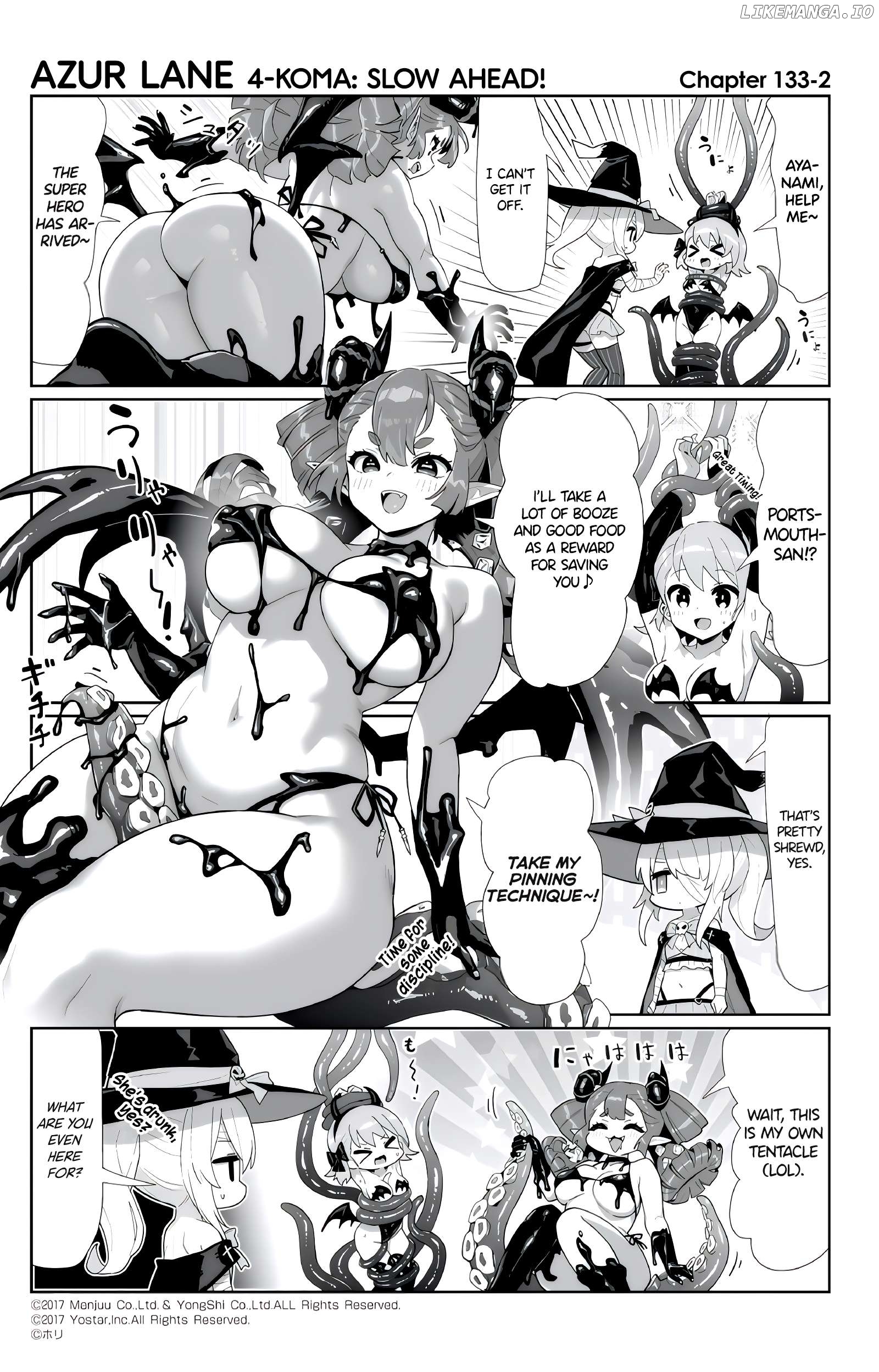 Azur Lane 4-Koma: Slow Ahead Chapter 133 - page 2