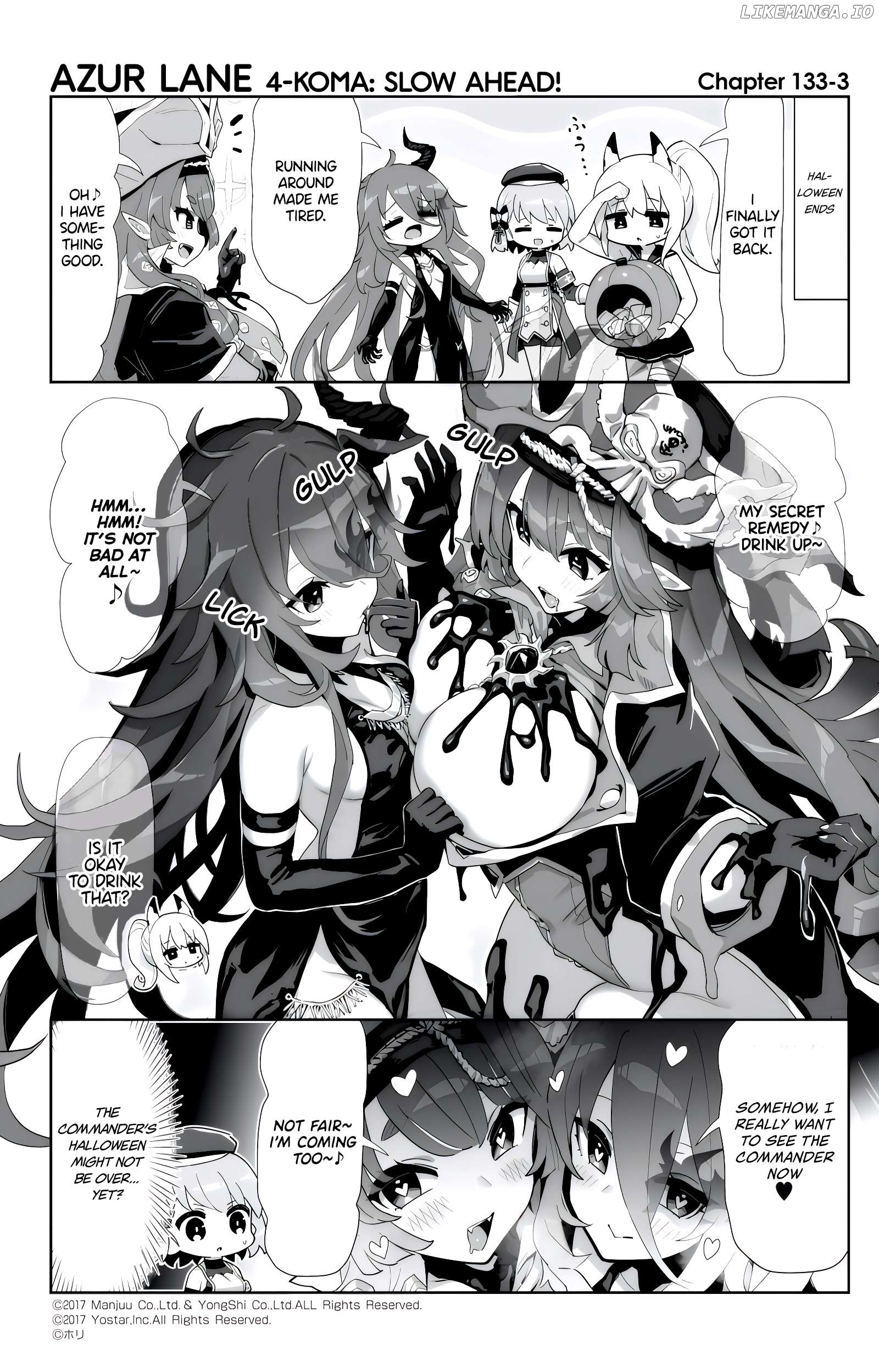 Azur Lane 4-Koma: Slow Ahead Chapter 133 - page 3