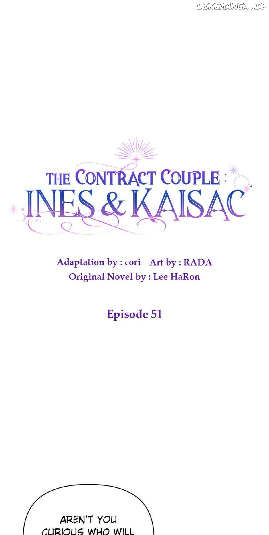 The Contract Couple: Ines & Kaisac Chapter 51 - page 1