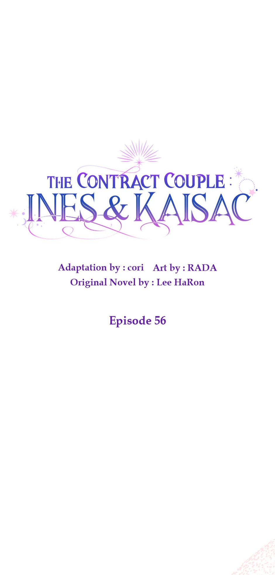 The Contract Couple: Ines & Kaisac Chapter 56 - page 1