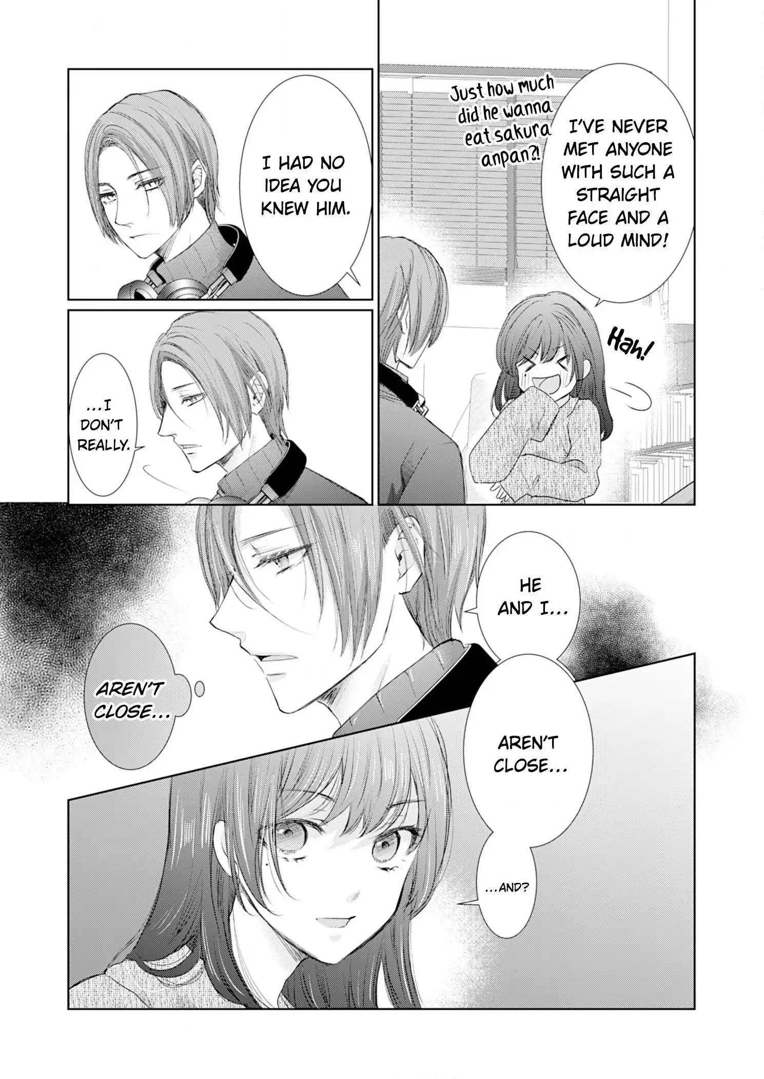 My Quiet Younger Boyfriend's Inner Thoughts are So Naughty: Has He Always Looked at Me With Such Lustful Eyes? Chapter 12 - page 22