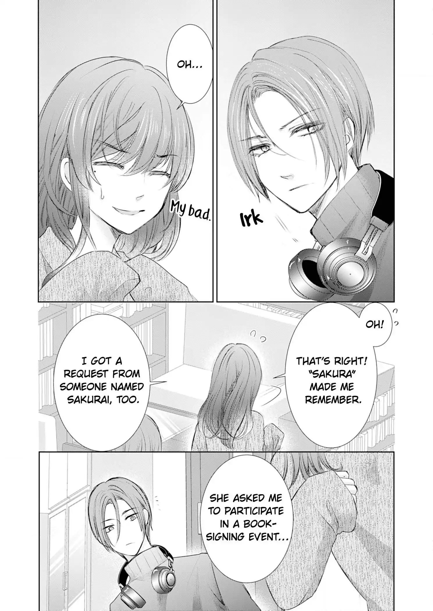 My Quiet Younger Boyfriend's Inner Thoughts are So Naughty: Has He Always Looked at Me With Such Lustful Eyes? Chapter 12 - page 23