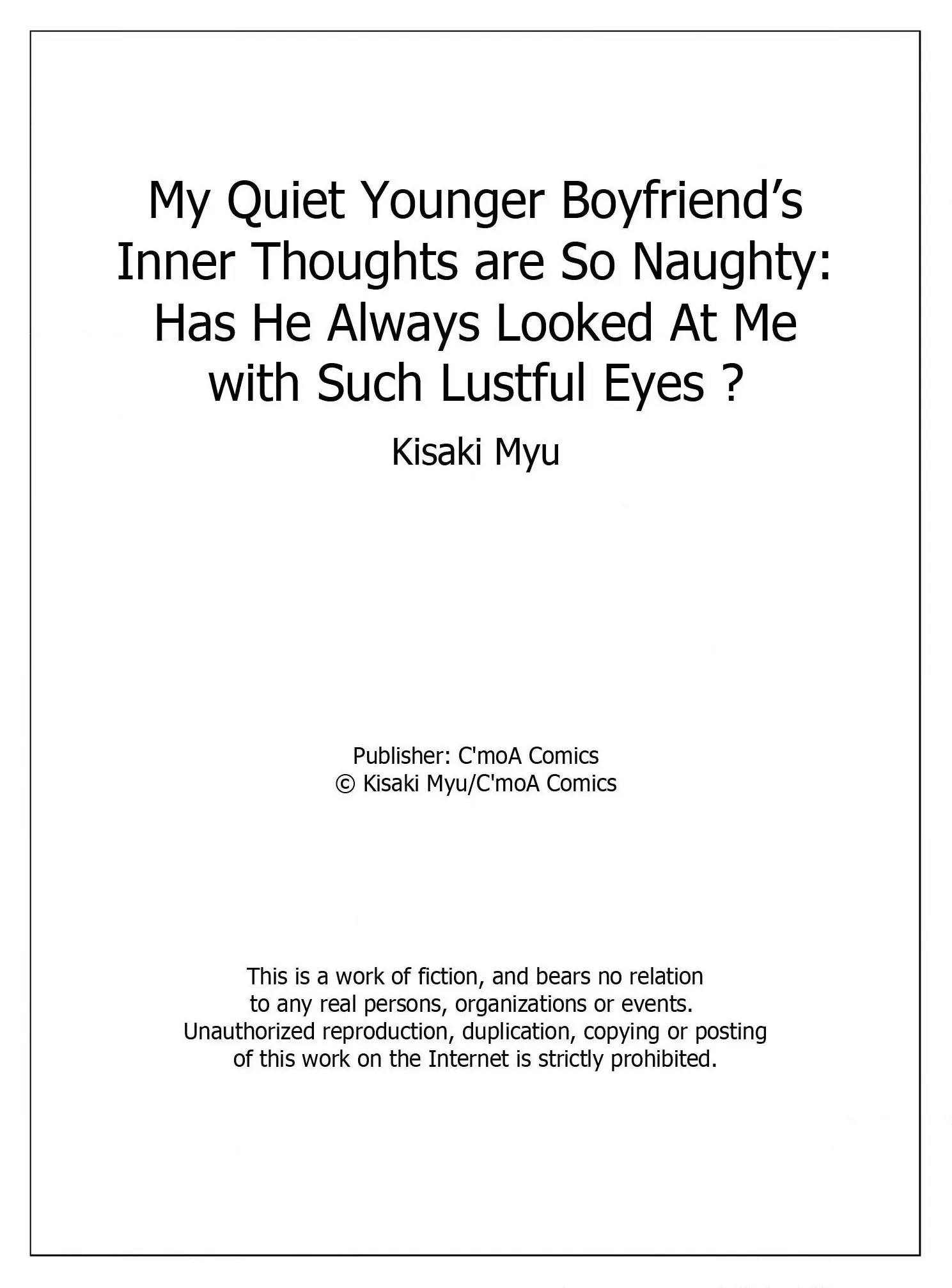 My Quiet Younger Boyfriend's Inner Thoughts are So Naughty: Has He Always Looked at Me With Such Lustful Eyes? Chapter 12 - page 30