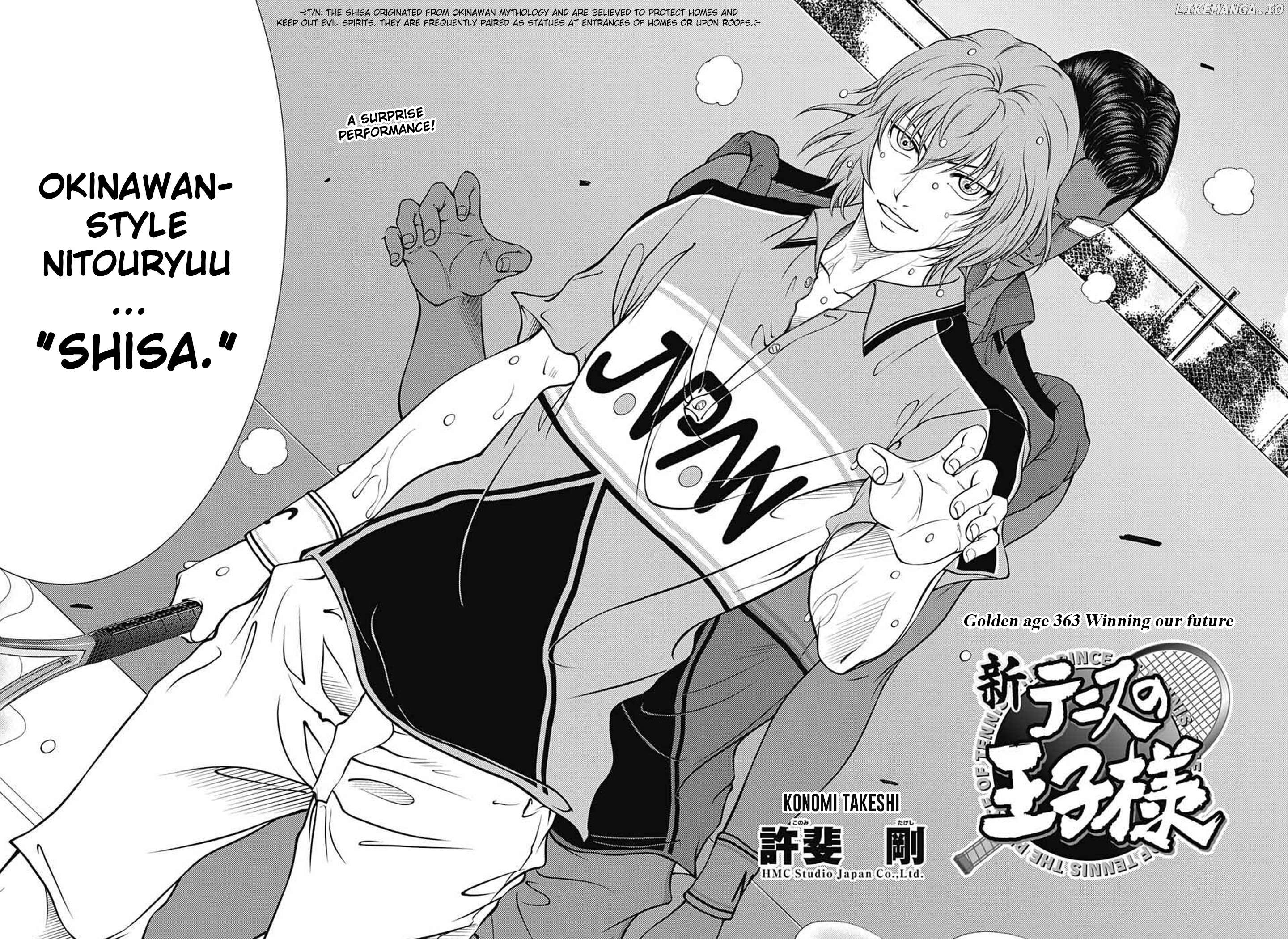New Prince of Tennis Chapter 363 - page 2