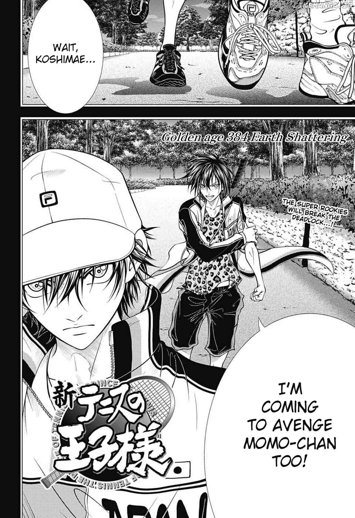 New Prince of Tennis Chapter 384 - page 2