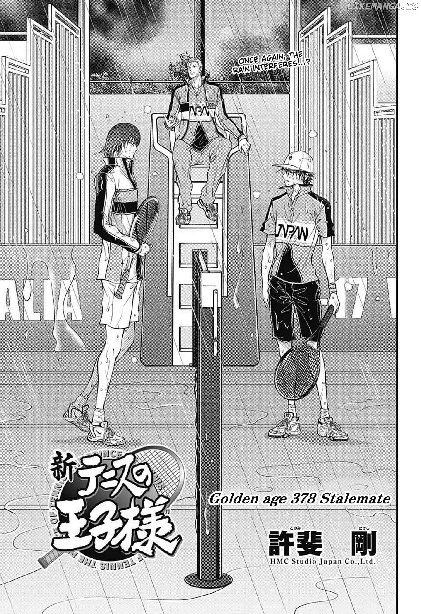 New Prince of Tennis Chapter 378 - page 3