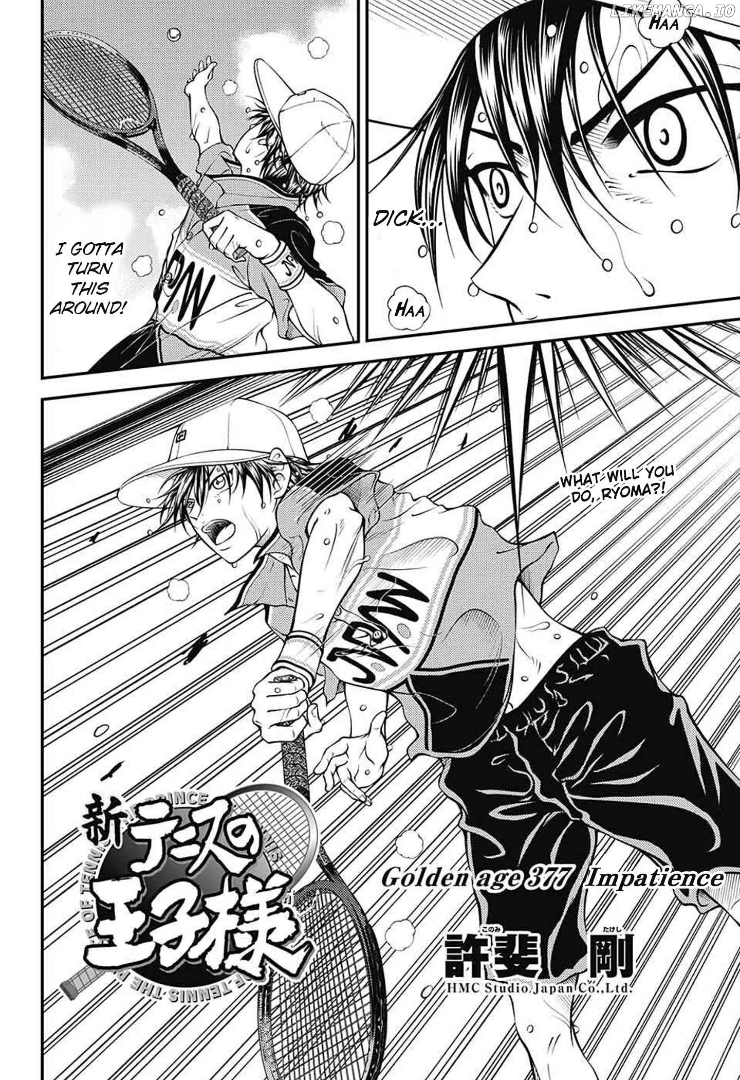 New Prince of Tennis Chapter 377 - page 2