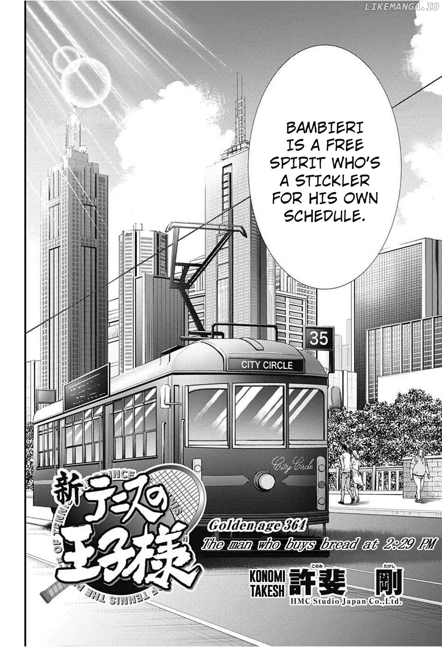 New Prince of Tennis Chapter 364 - page 2