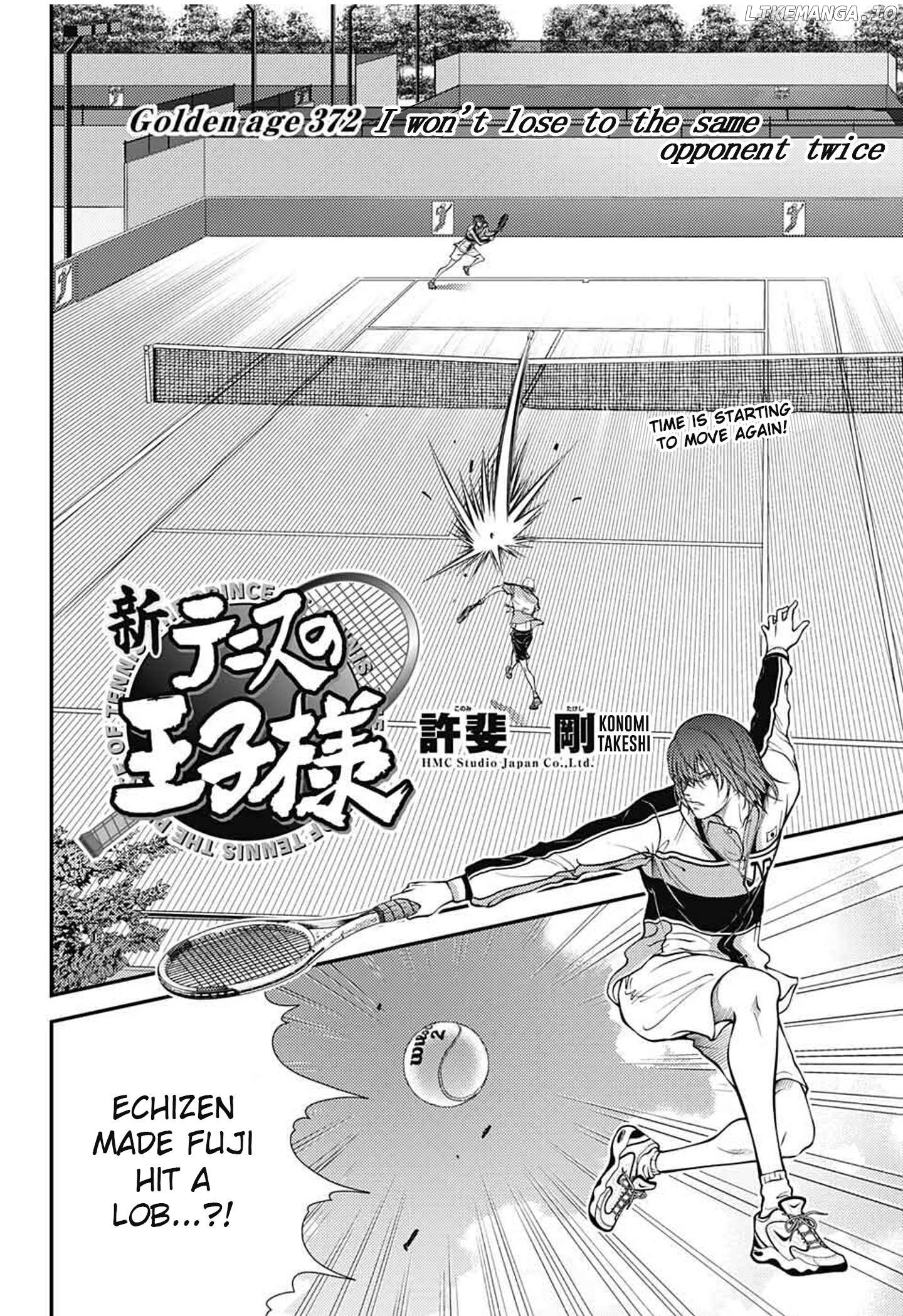 New Prince of Tennis Chapter 372 - page 2