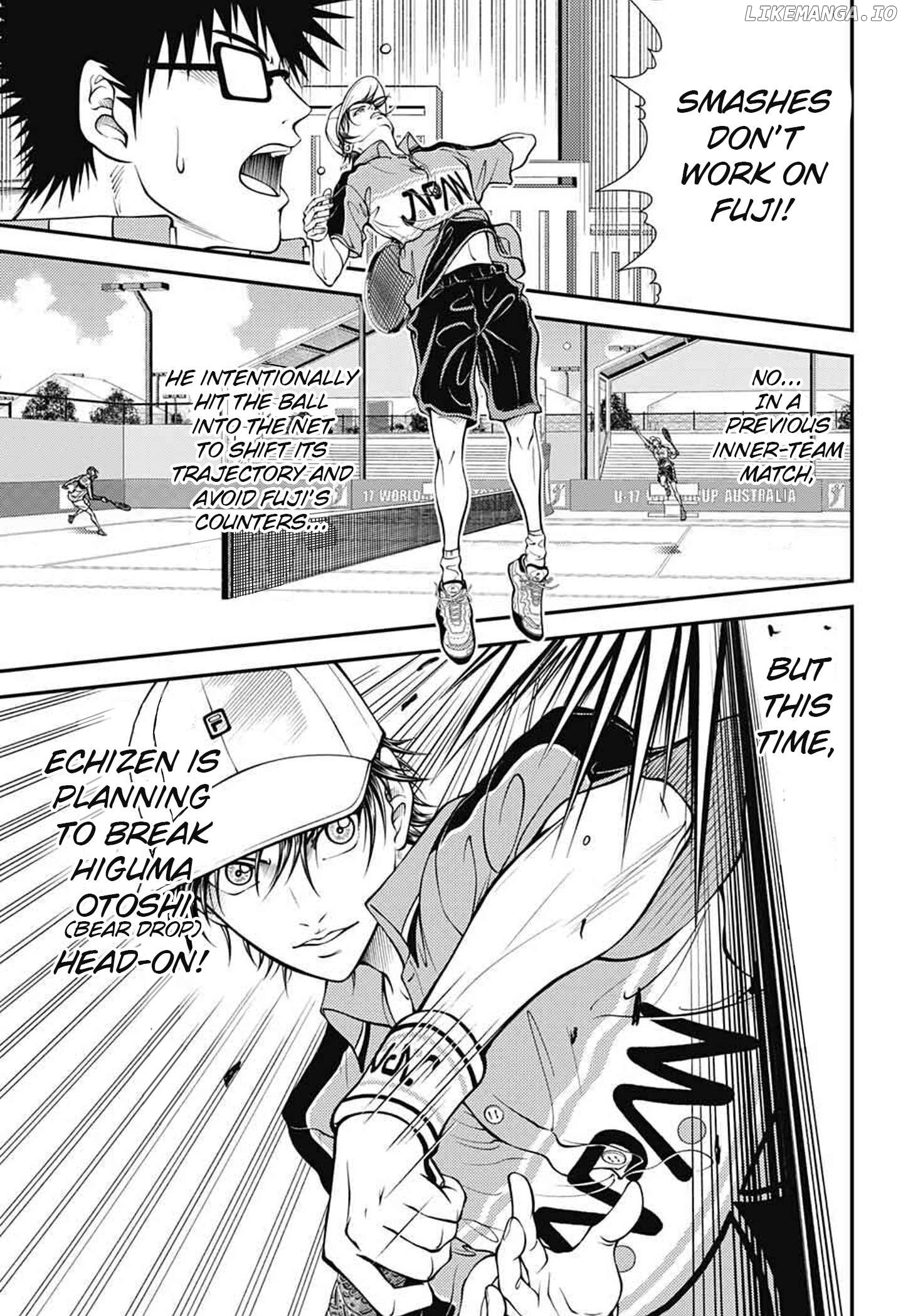 New Prince of Tennis Chapter 372 - page 3