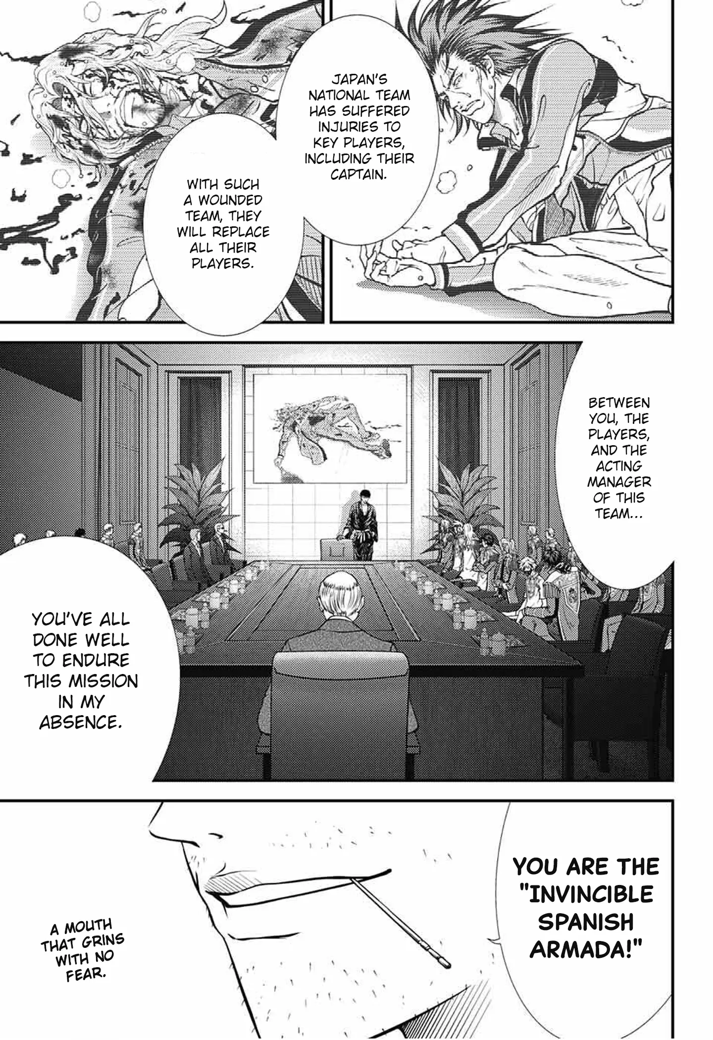 New Prince of Tennis Chapter 388 - page 1