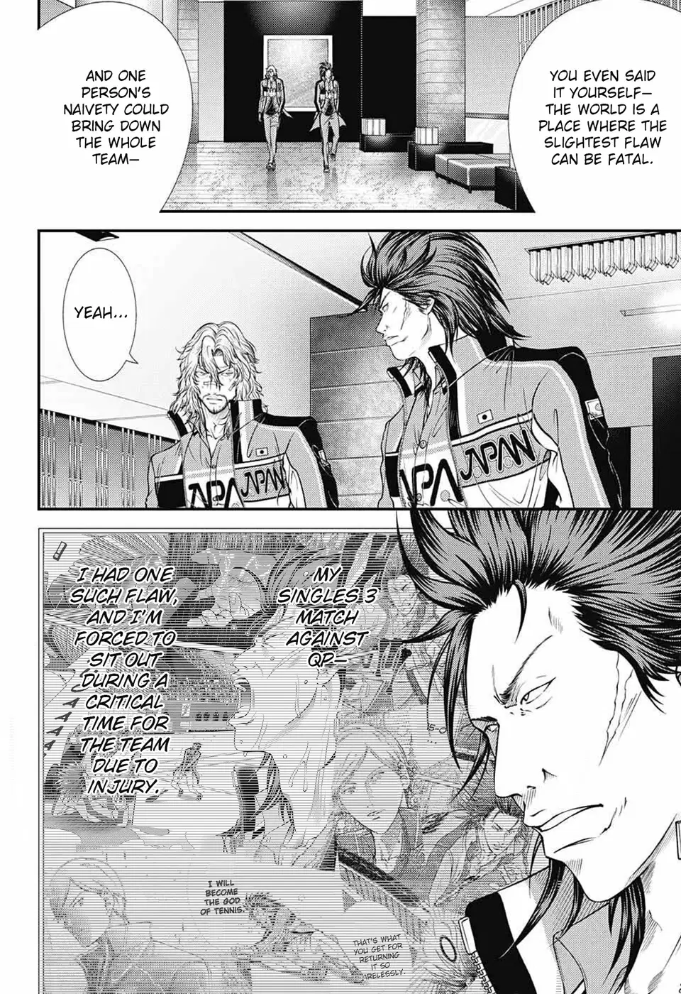 New Prince of Tennis Chapter 388 - page 4
