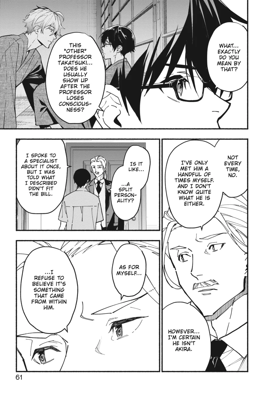 Associate Professor Akira Takatsuki's Conjecture Chapter 9.1 - page 29