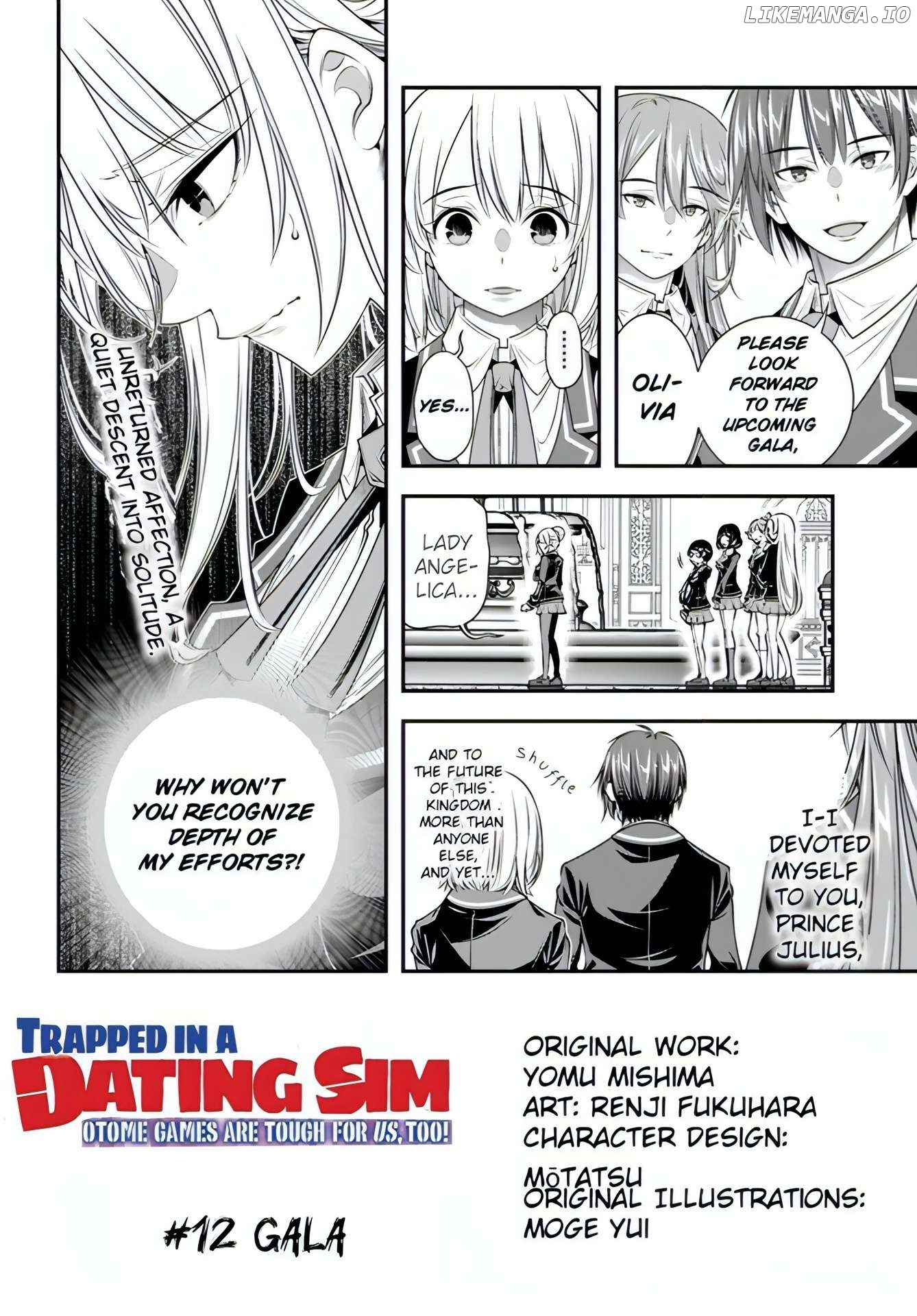 The World of That Otome Game is Tough for Us Chapter 12 - page 4