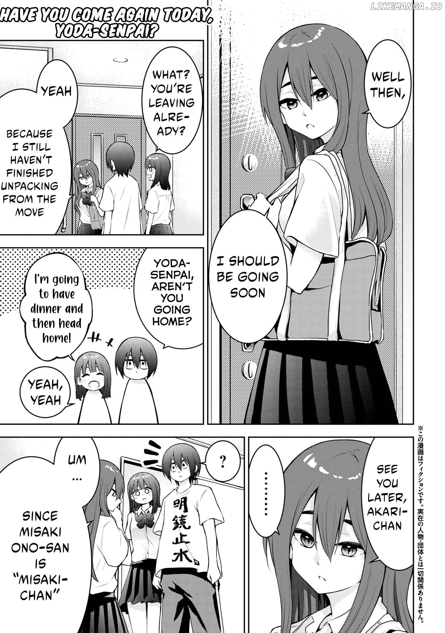 You came again today, Yoda-senpai? Chapter 44 - page 2