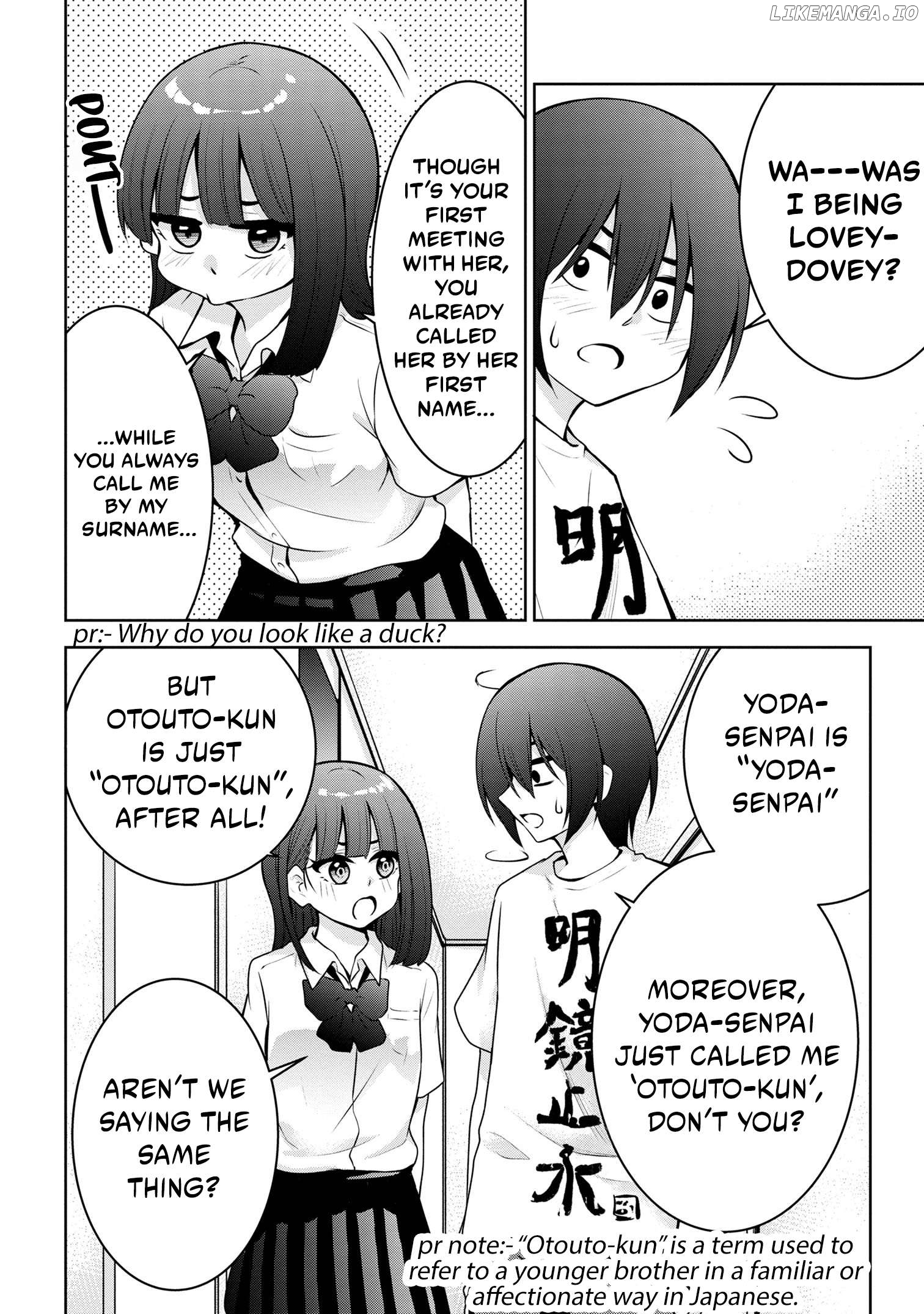You came again today, Yoda-senpai? Chapter 44 - page 5