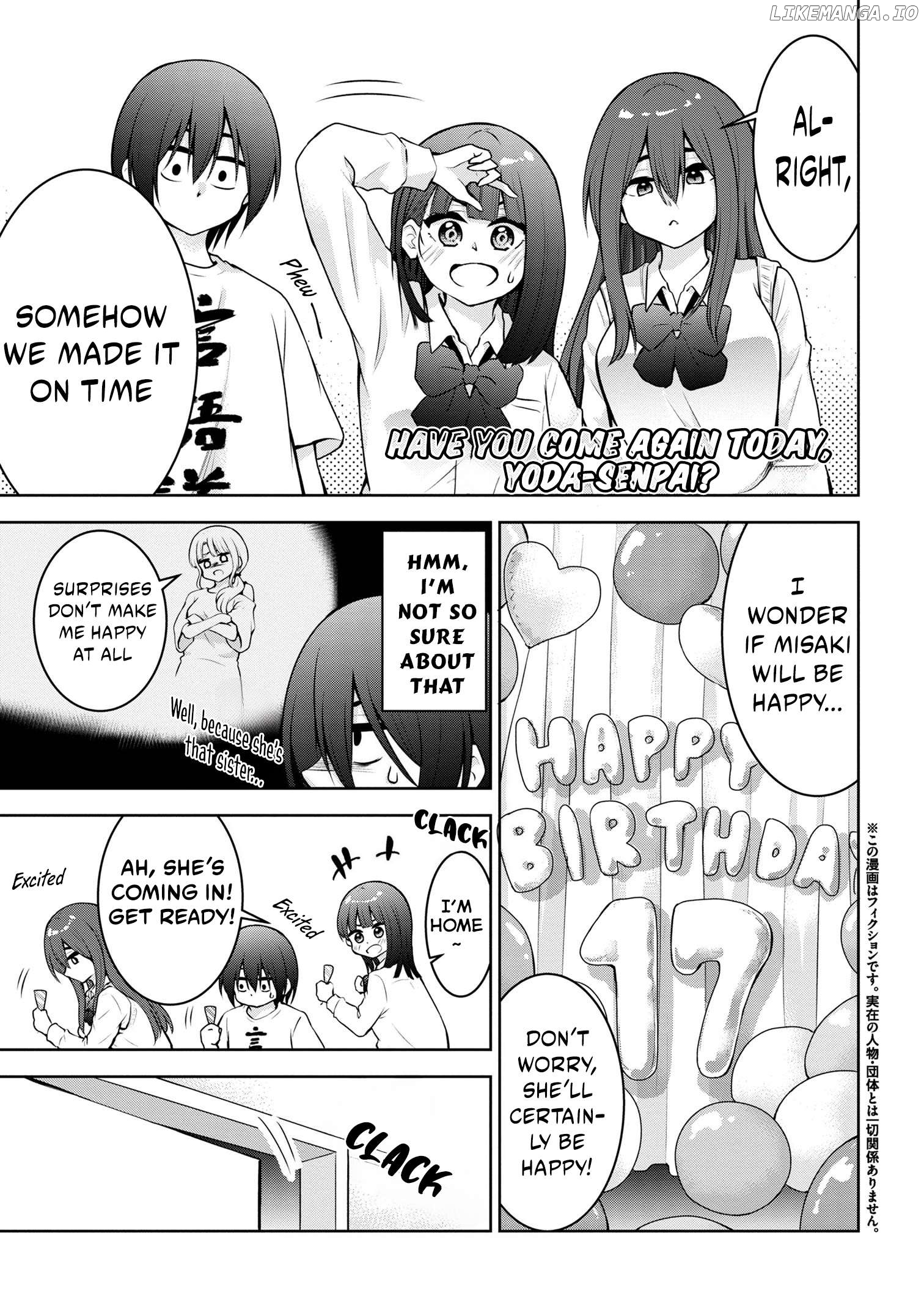 You came again today, Yoda-senpai? Chapter 46 - page 2