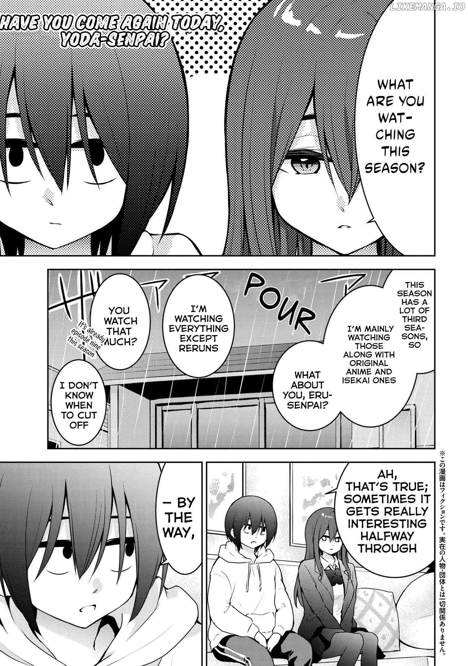 You came again today, Yoda-senpai? Chapter 53 - page 2