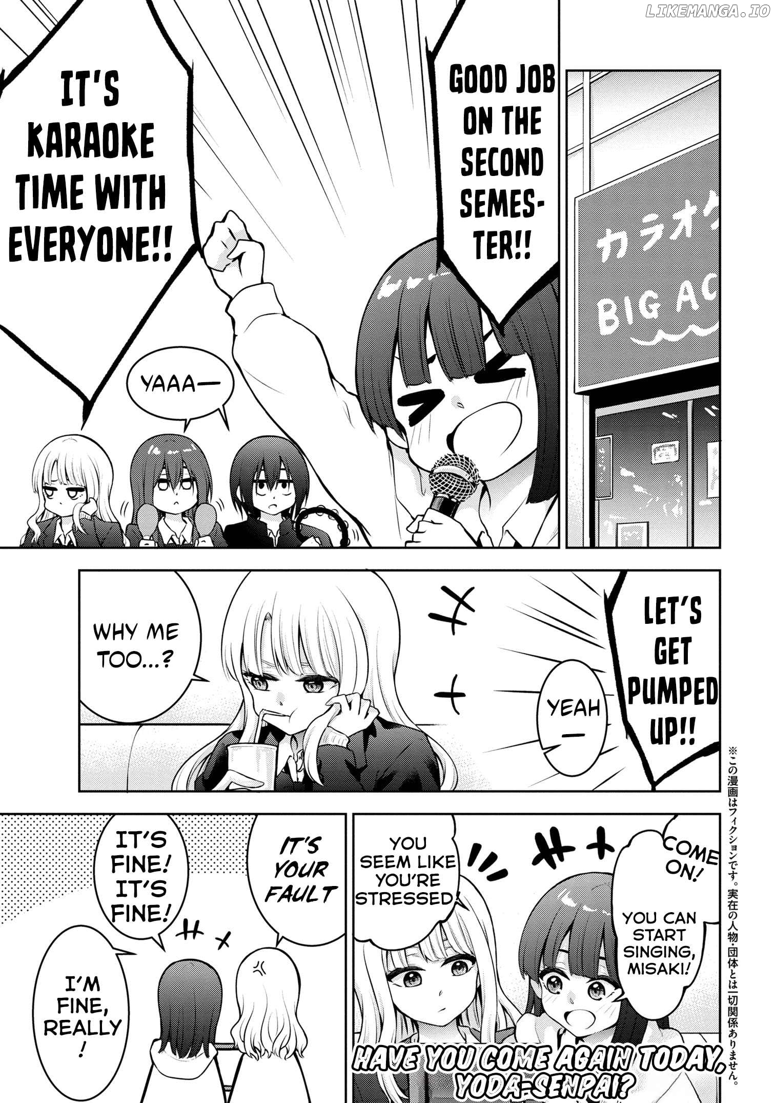 You came again today, Yoda-senpai? Chapter 55 - page 2