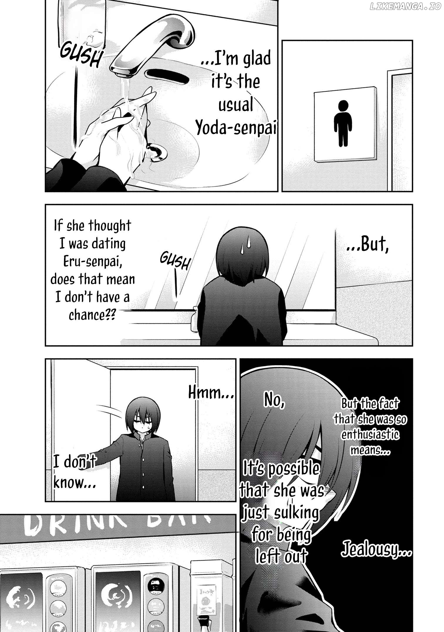 You came again today, Yoda-senpai? Chapter 55 - page 8