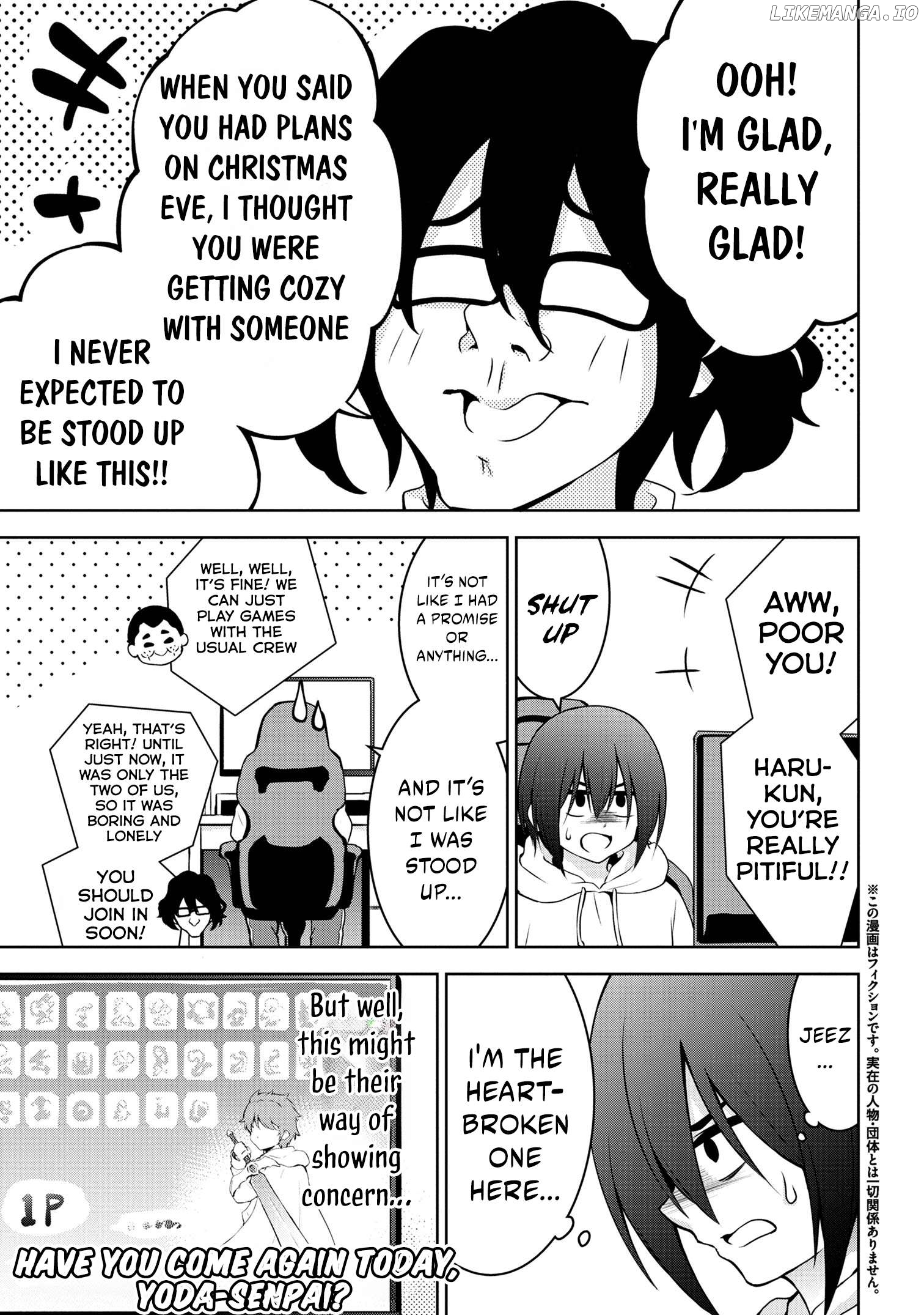 You came again today, Yoda-senpai? Chapter 57 - page 2