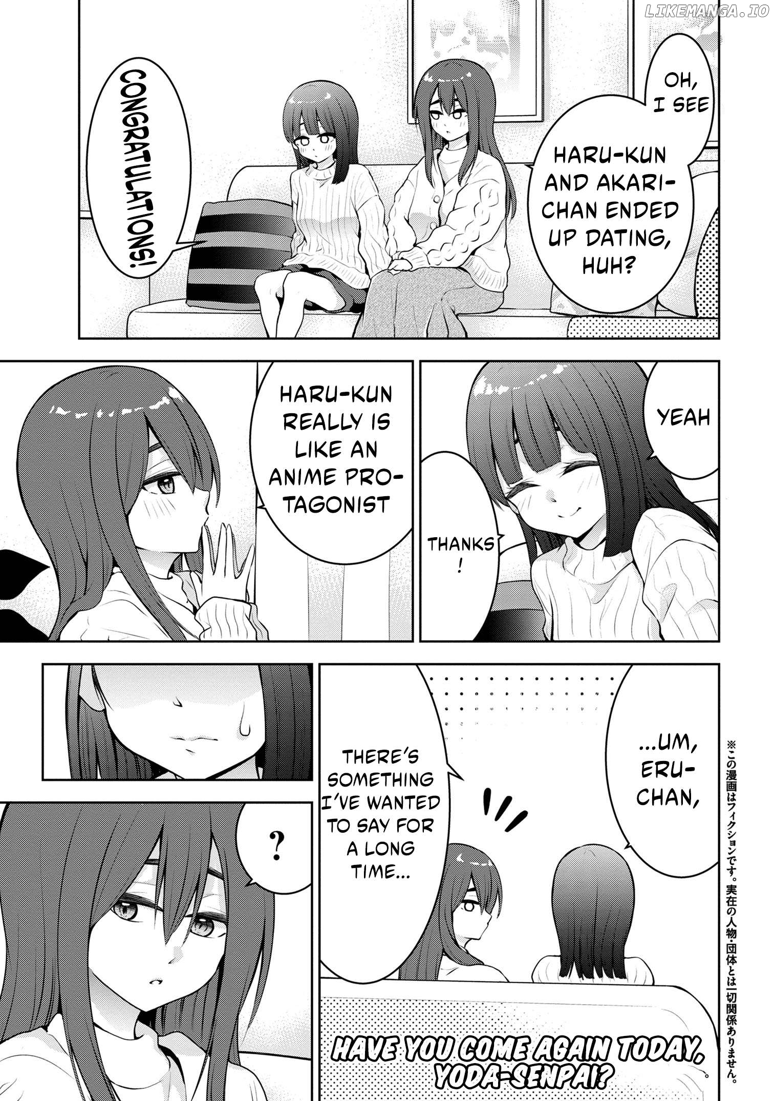 You came again today, Yoda-senpai? Chapter 60 - page 2
