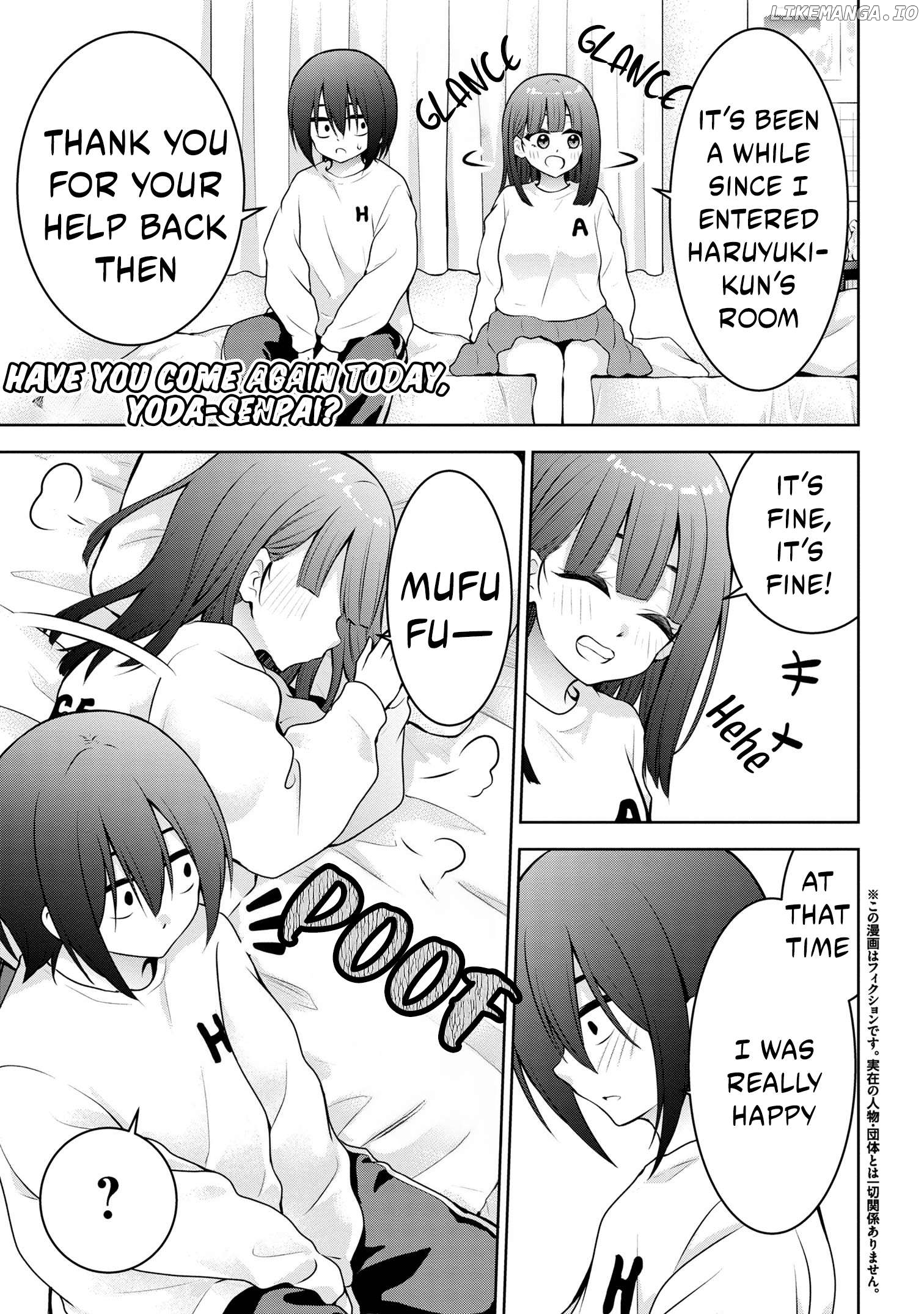 You came again today, Yoda-senpai? Chapter 61 - page 2