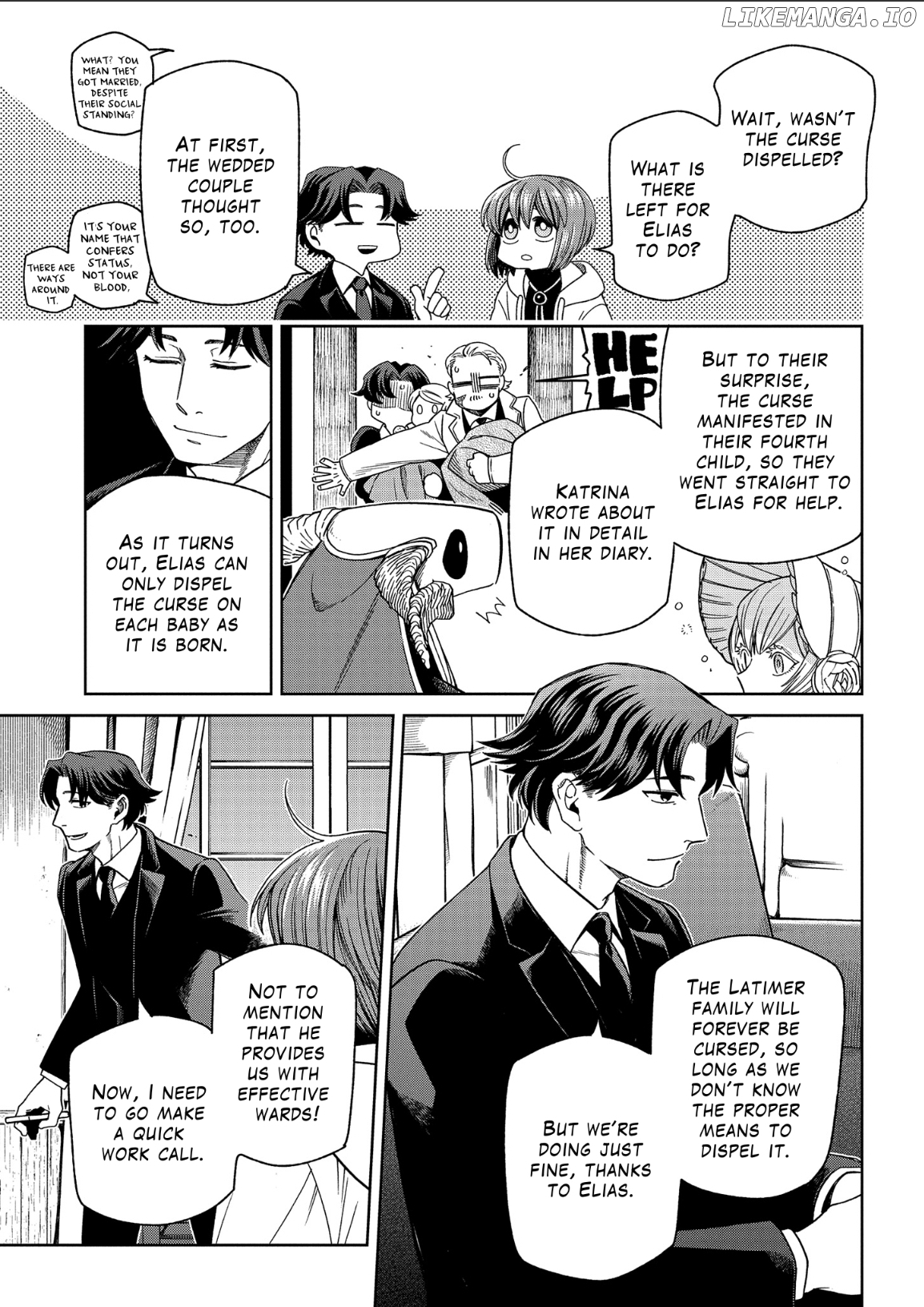 Mahou Tsukai no Yome Chapter 102 - page 35