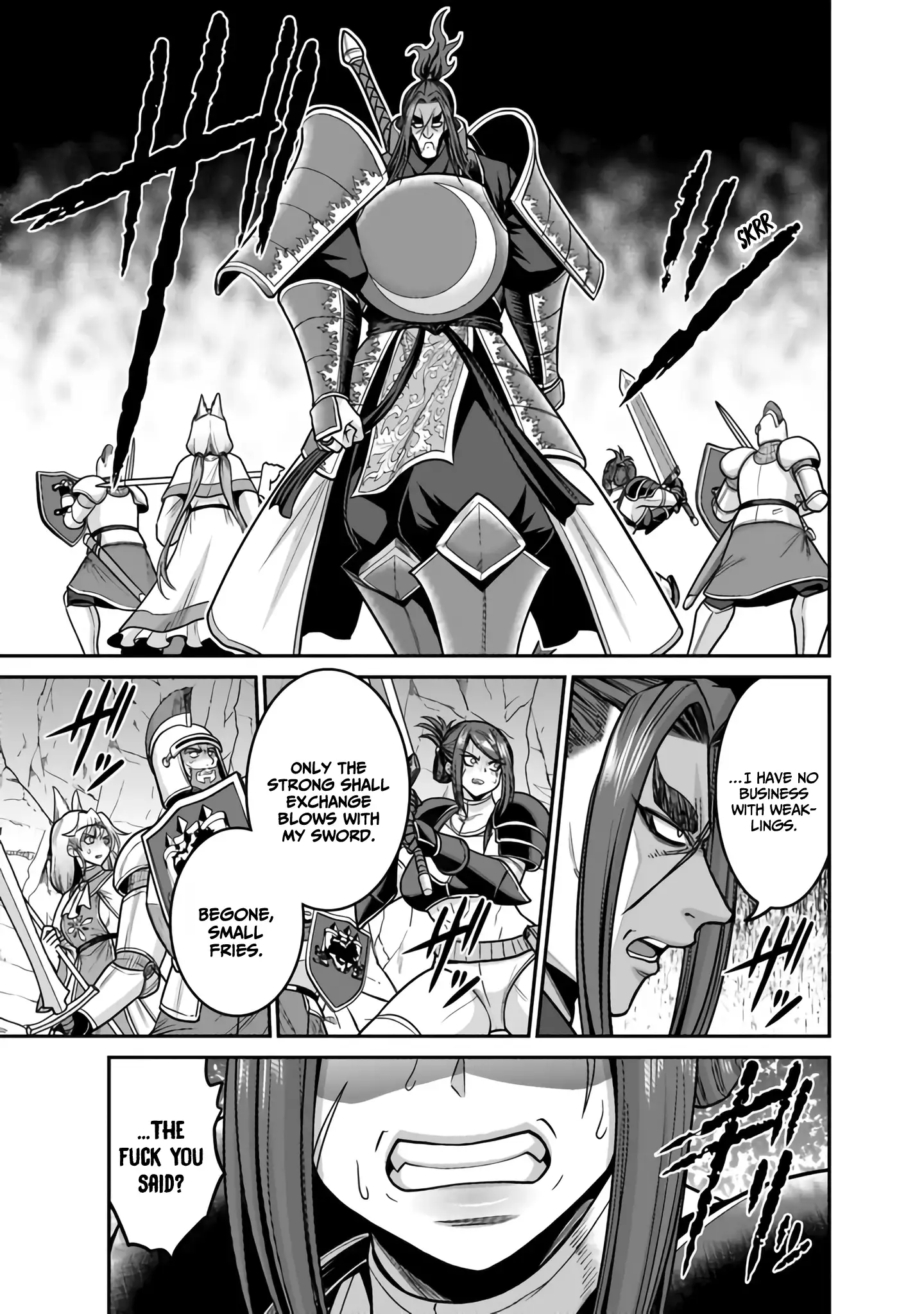 Kujibiki Tokushou Musou Harem-Ken Chapter 46 - page 22