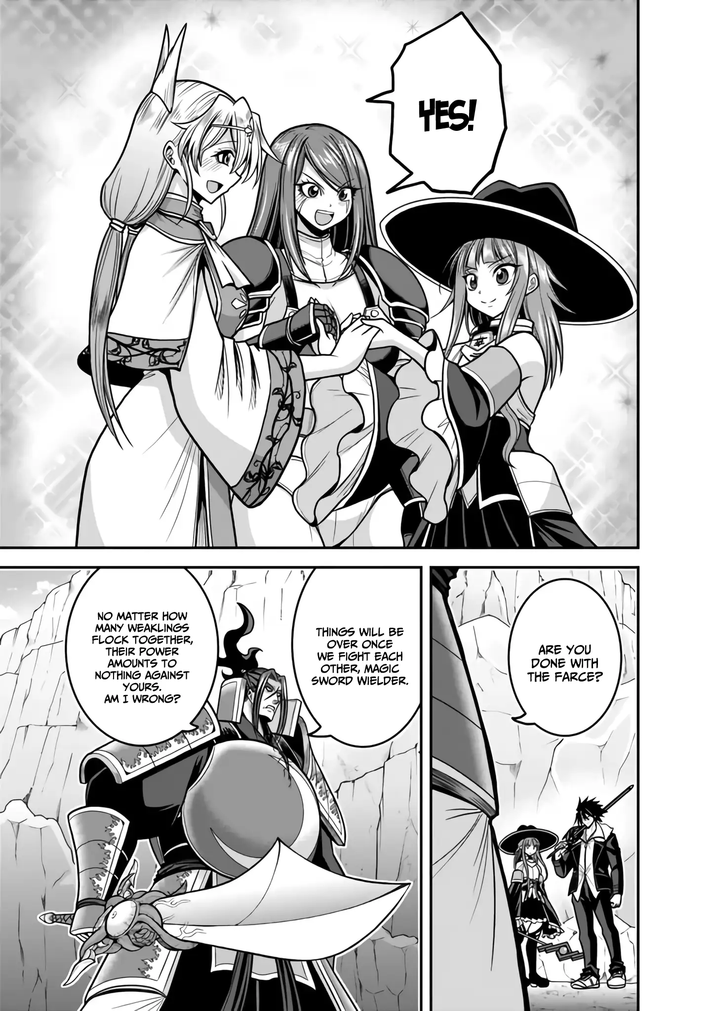 Kujibiki Tokushou Musou Harem-Ken Chapter 47 - page 32