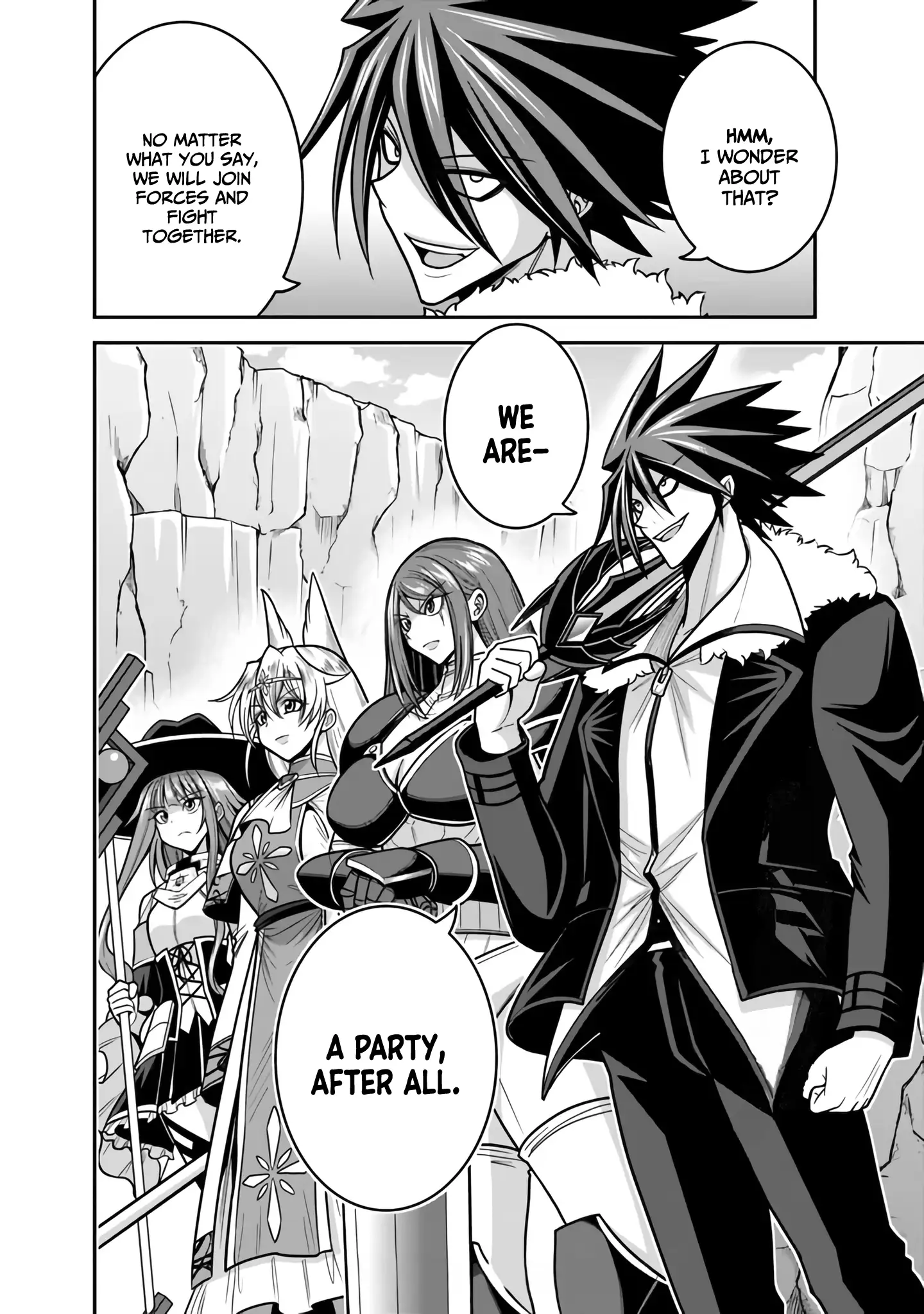 Kujibiki Tokushou Musou Harem-Ken Chapter 47 - page 33