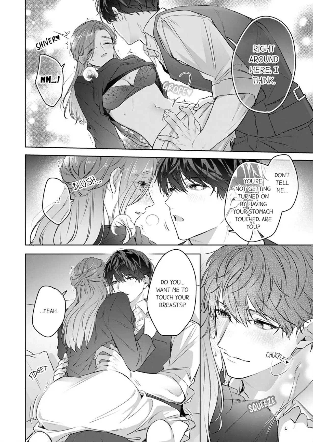 Shinya Zangyou - Nikushoku Kouhai no Iki Tsukushi Kotobazeme SEX Chapter 9 - page 10