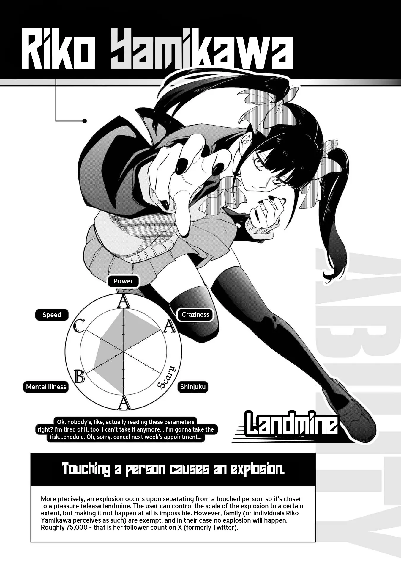 The Gals Who is Always Saying Insane Things. -My Daily Life at a Private Paranormal High School- Chapter 18.5  - page 4