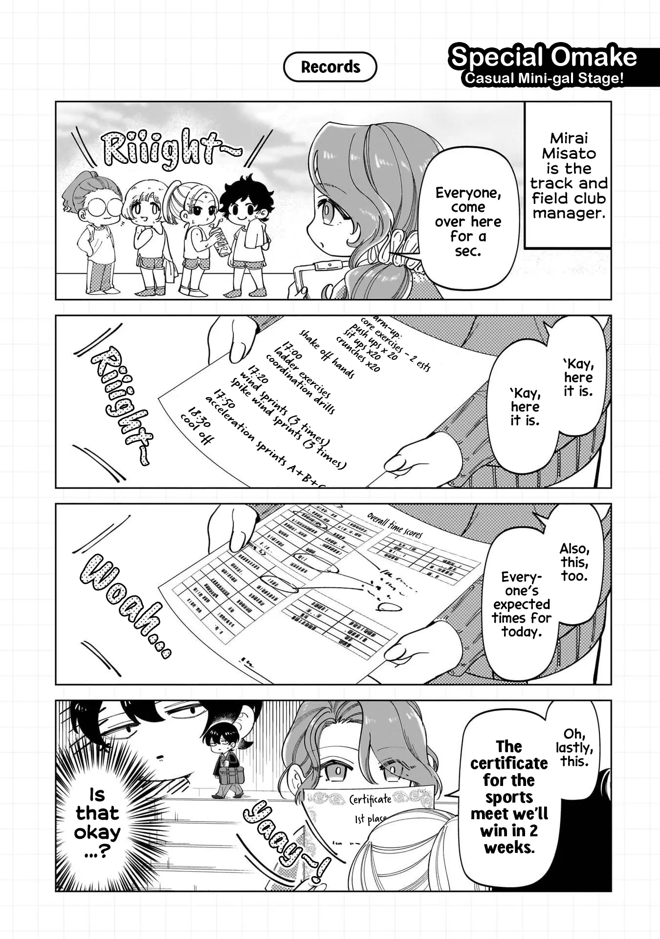 The Gals Who is Always Saying Insane Things. -My Daily Life at a Private Paranormal High School- Chapter 18.5  - page 6