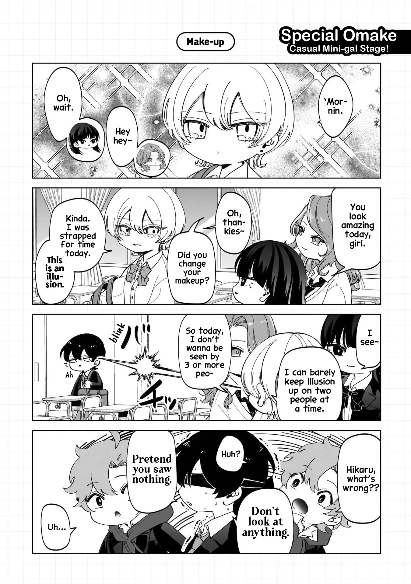 The Gals Who is Always Saying Insane Things. -My Daily Life at a Private Paranormal High School- Chapter 18.5  - page 10