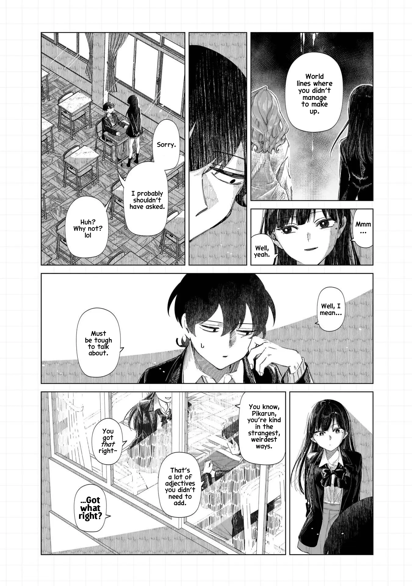 The Gals Who is Always Saying Insane Things. -My Daily Life at a Private Paranormal High School- Chapter 18.5  - page 15