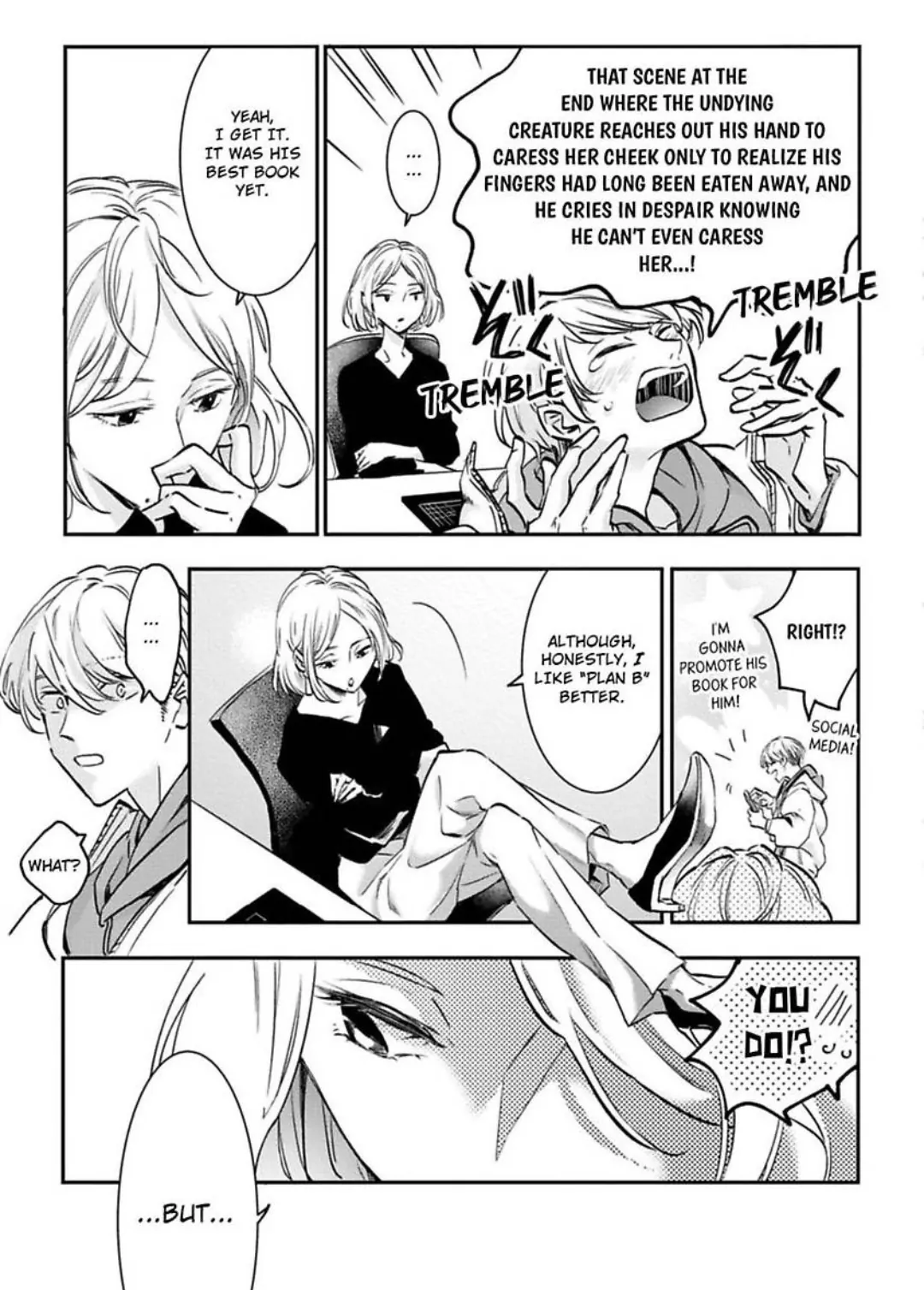 Yume miru Hensyuusha to Mukiryoku Syousetsu-ka Chapter 13 - page 14