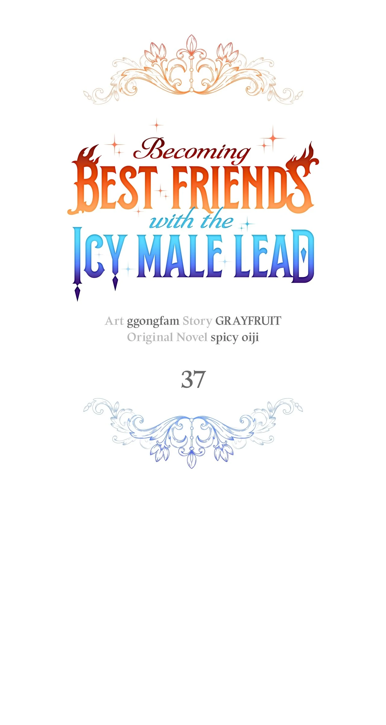 Becoming Best Friends With the Icy Male Lead Chapter 37 - page 20