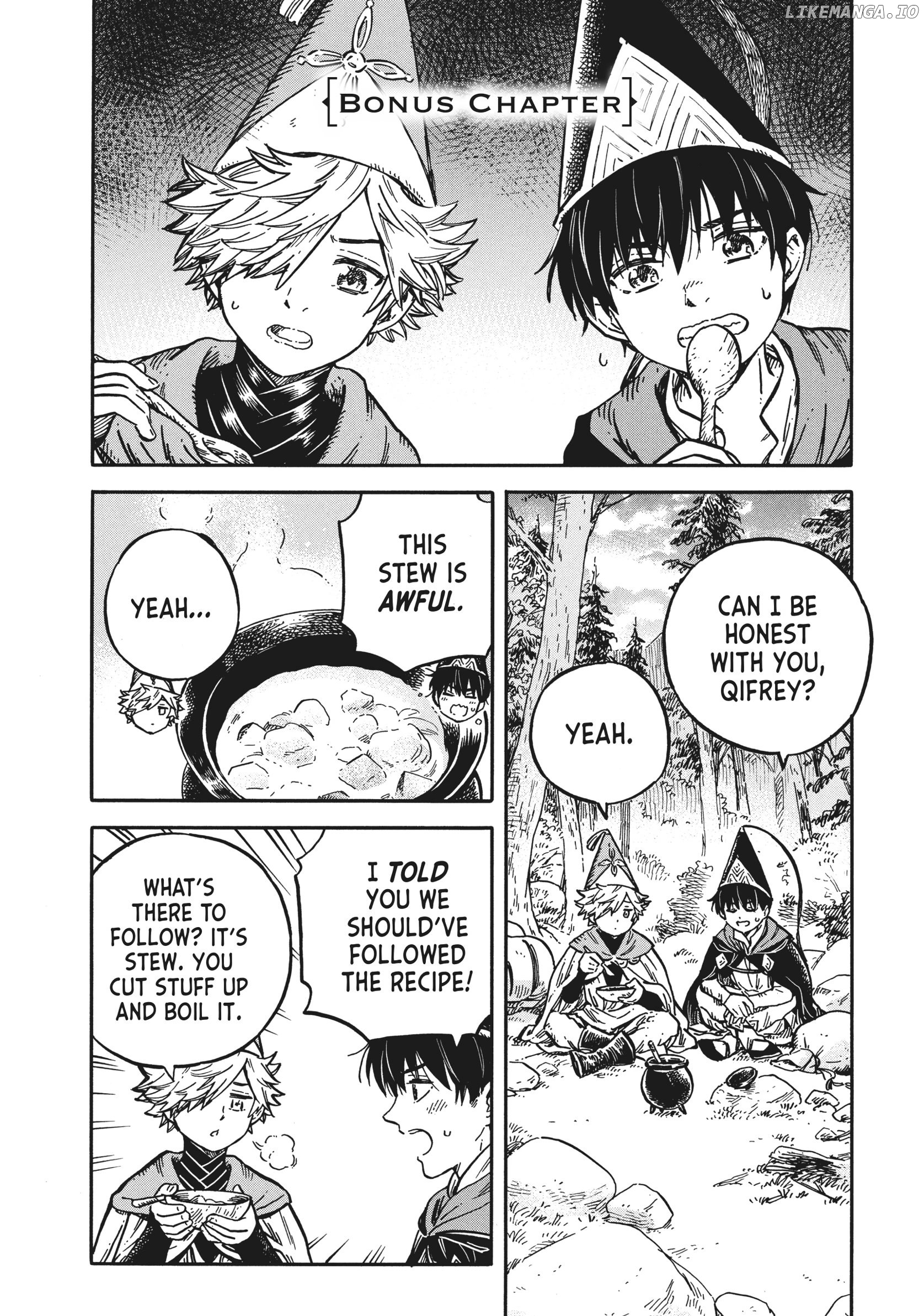 Tongari Boushi No Kitchen Chapter 49.5 - page 1