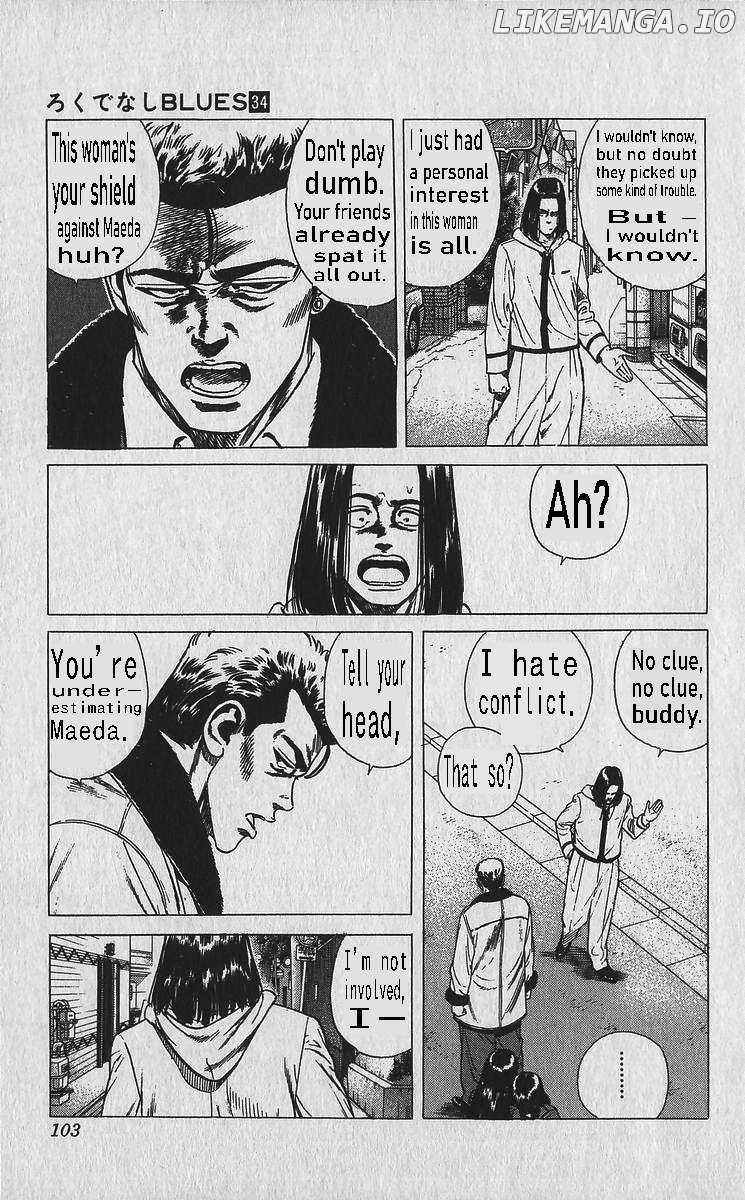 Rokudenashi Blues Chapter 334 - page 2