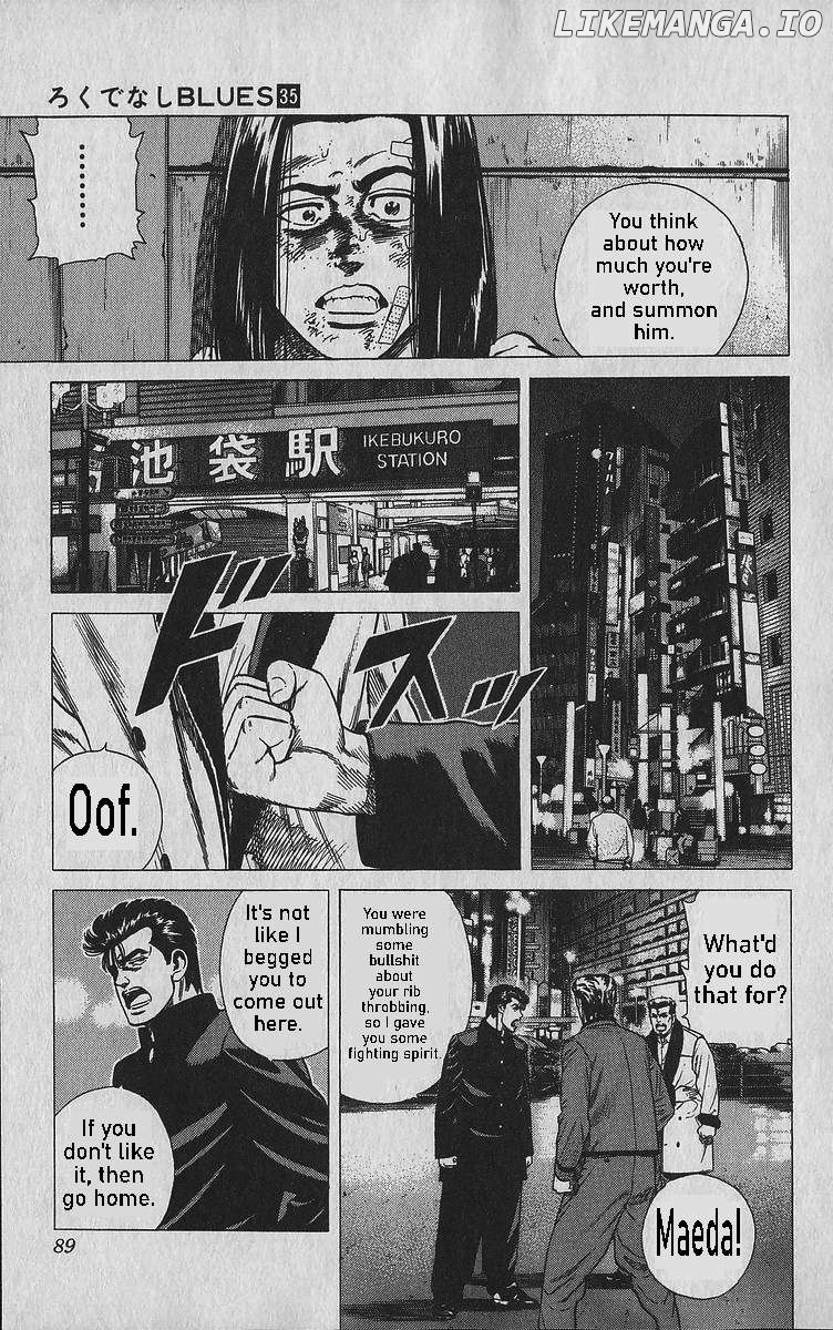 Rokudenashi Blues Chapter 343 - page 3