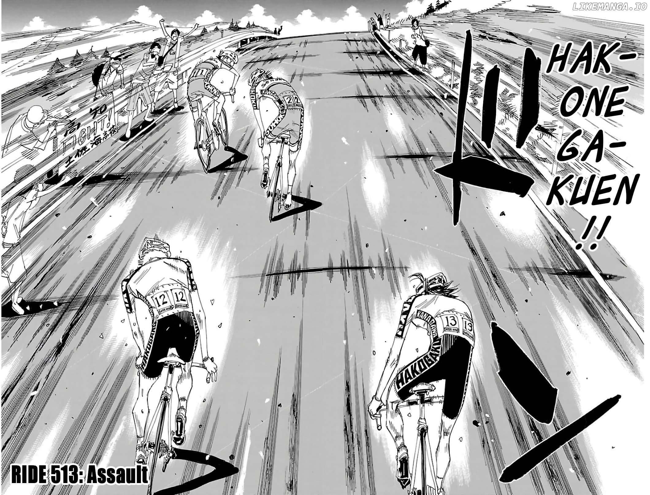 Yowamushi Pedal Chapter 513 - page 2