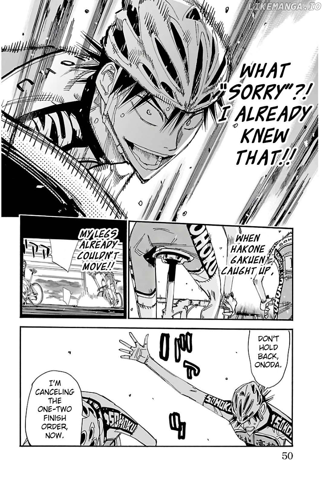 Yowamushi Pedal Chapter 514 - page 2