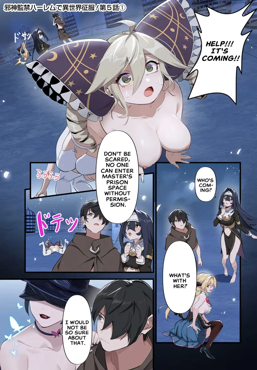 Jashinkankin Harem de Isekai seifuku! Chapter 5.1 - page 1