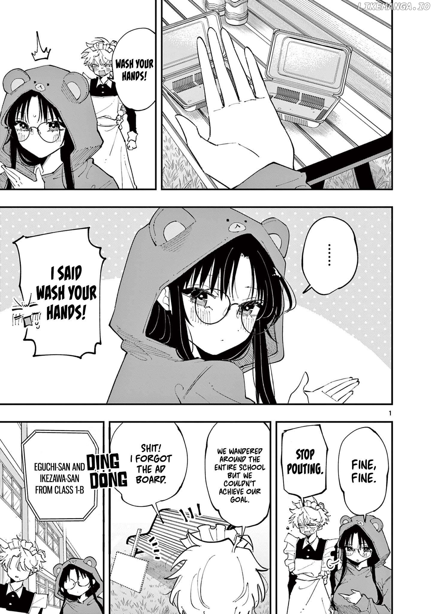 The Person Sitting Next to Me Looking at Me with Perverted Eyes Chapter 30 - page 1
