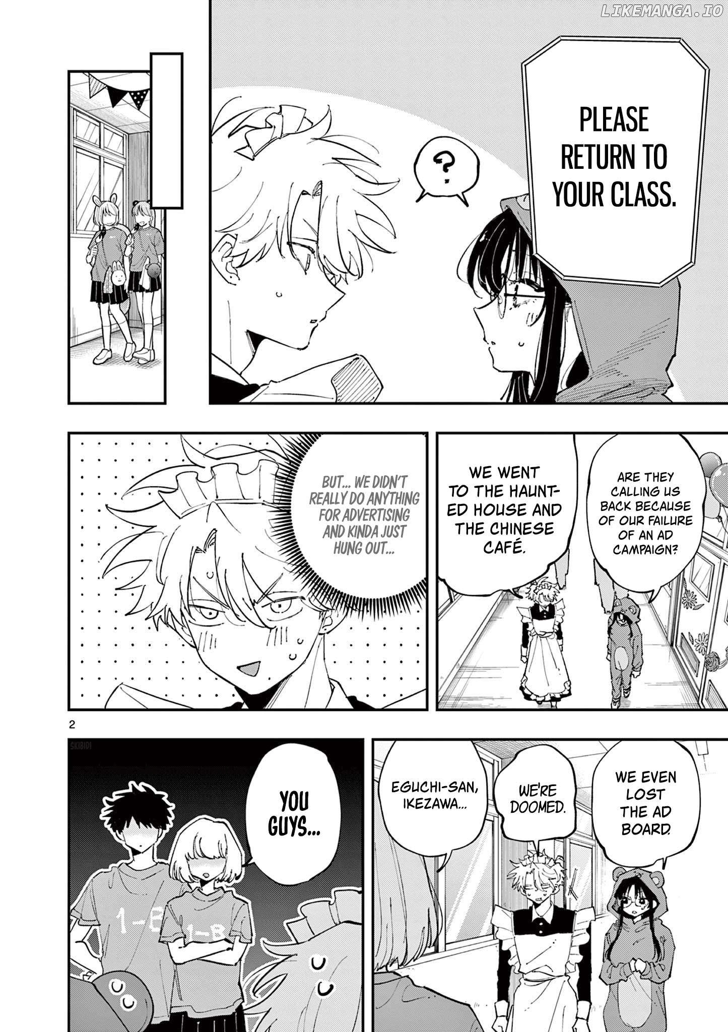The Person Sitting Next to Me Looking at Me with Perverted Eyes Chapter 30 - page 2