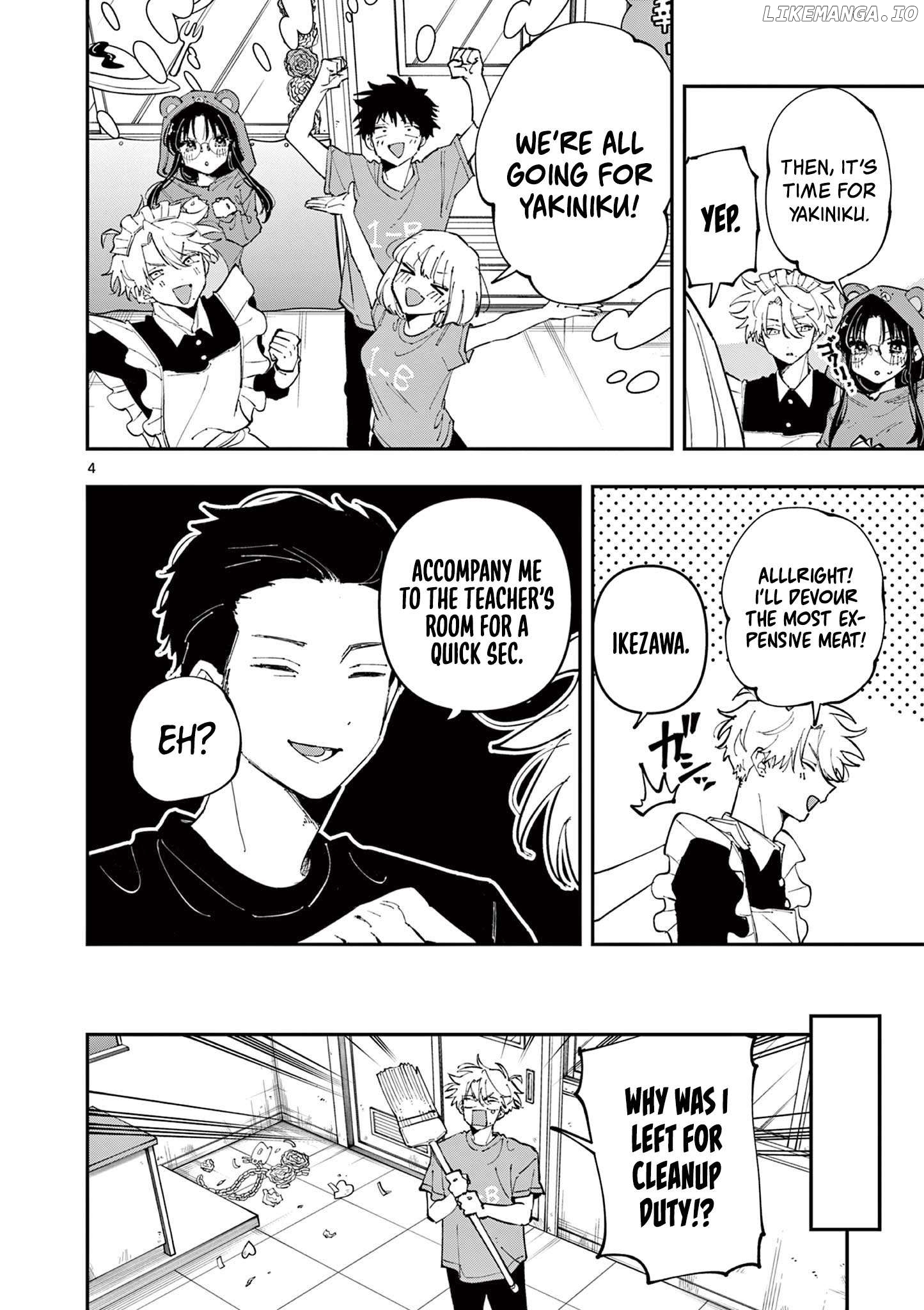 The Person Sitting Next to Me Looking at Me with Perverted Eyes Chapter 30 - page 4