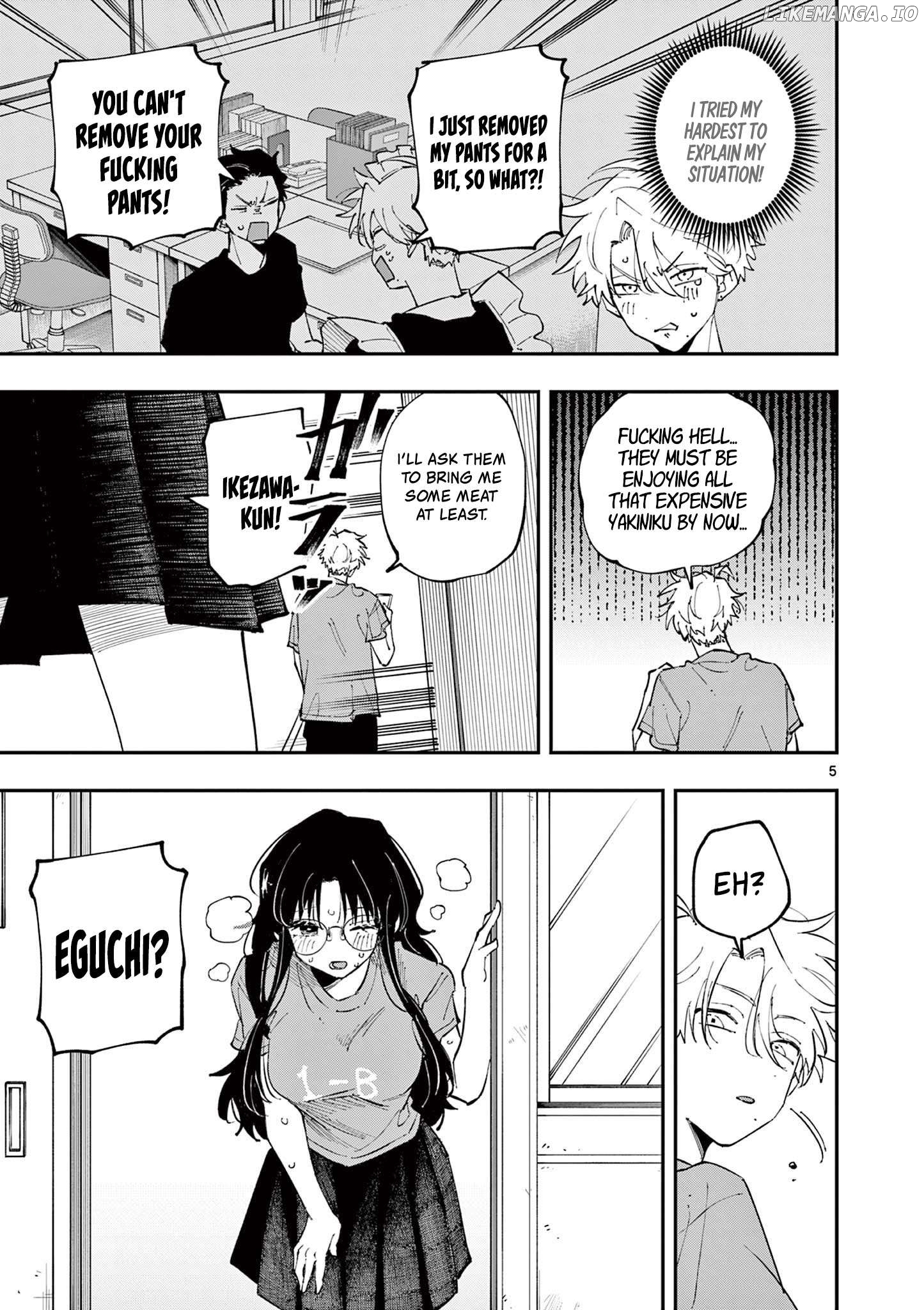 The Person Sitting Next to Me Looking at Me with Perverted Eyes Chapter 30 - page 5